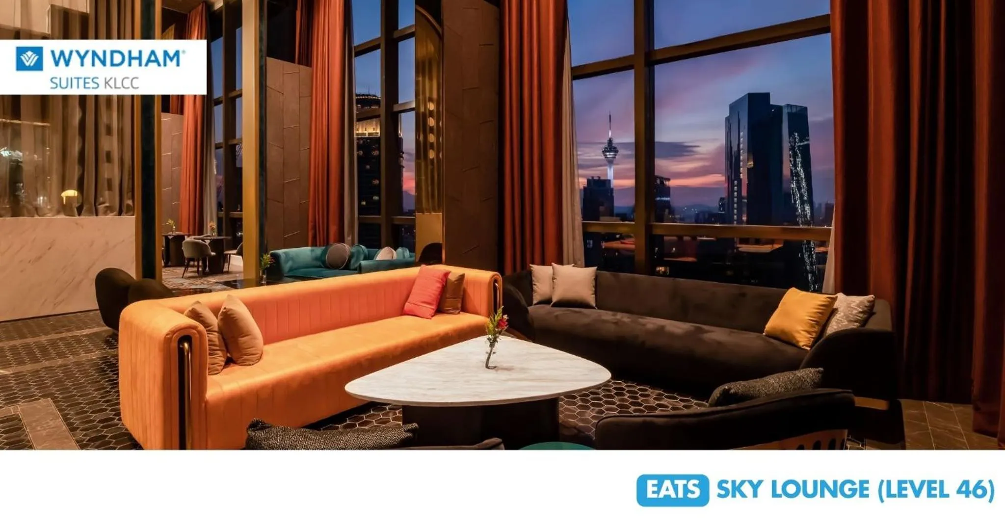 Restaurant/places to eat in Wyndham Suites KLCC