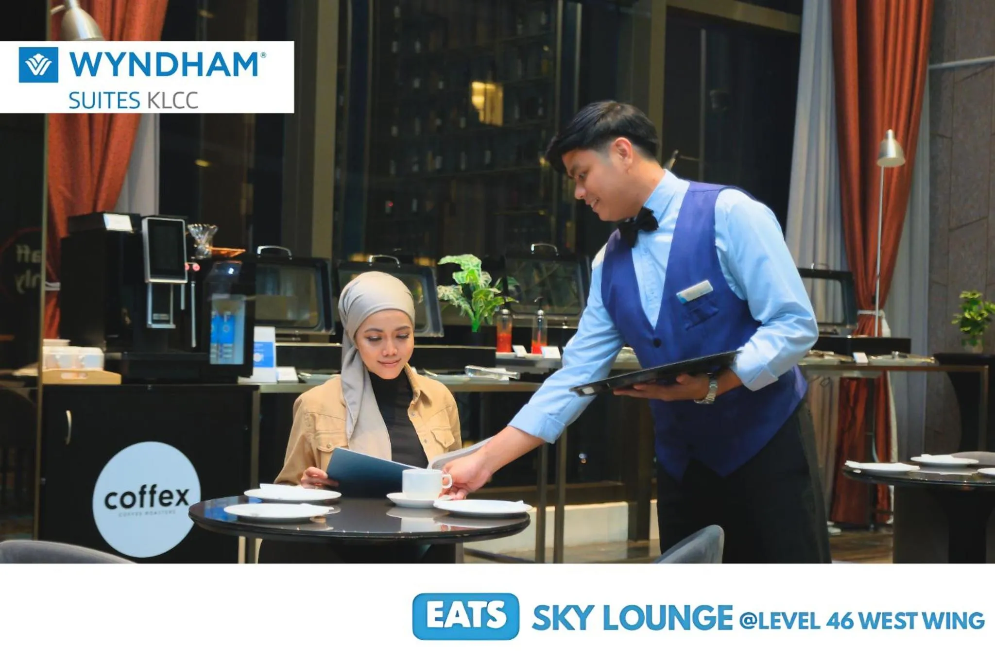 Restaurant/places to eat in Wyndham Suites KLCC