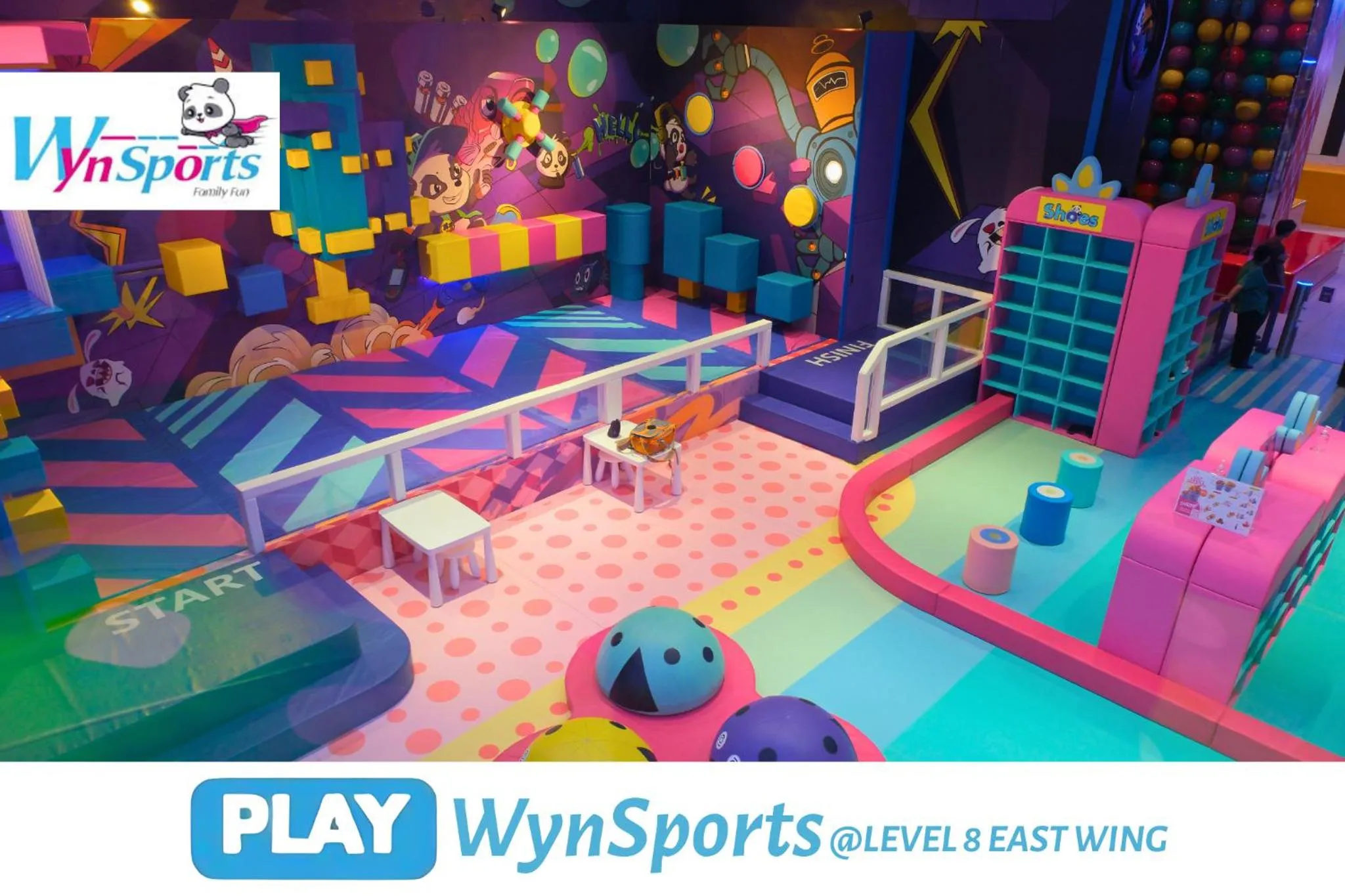 Children play ground in Wyndham Suites KLCC