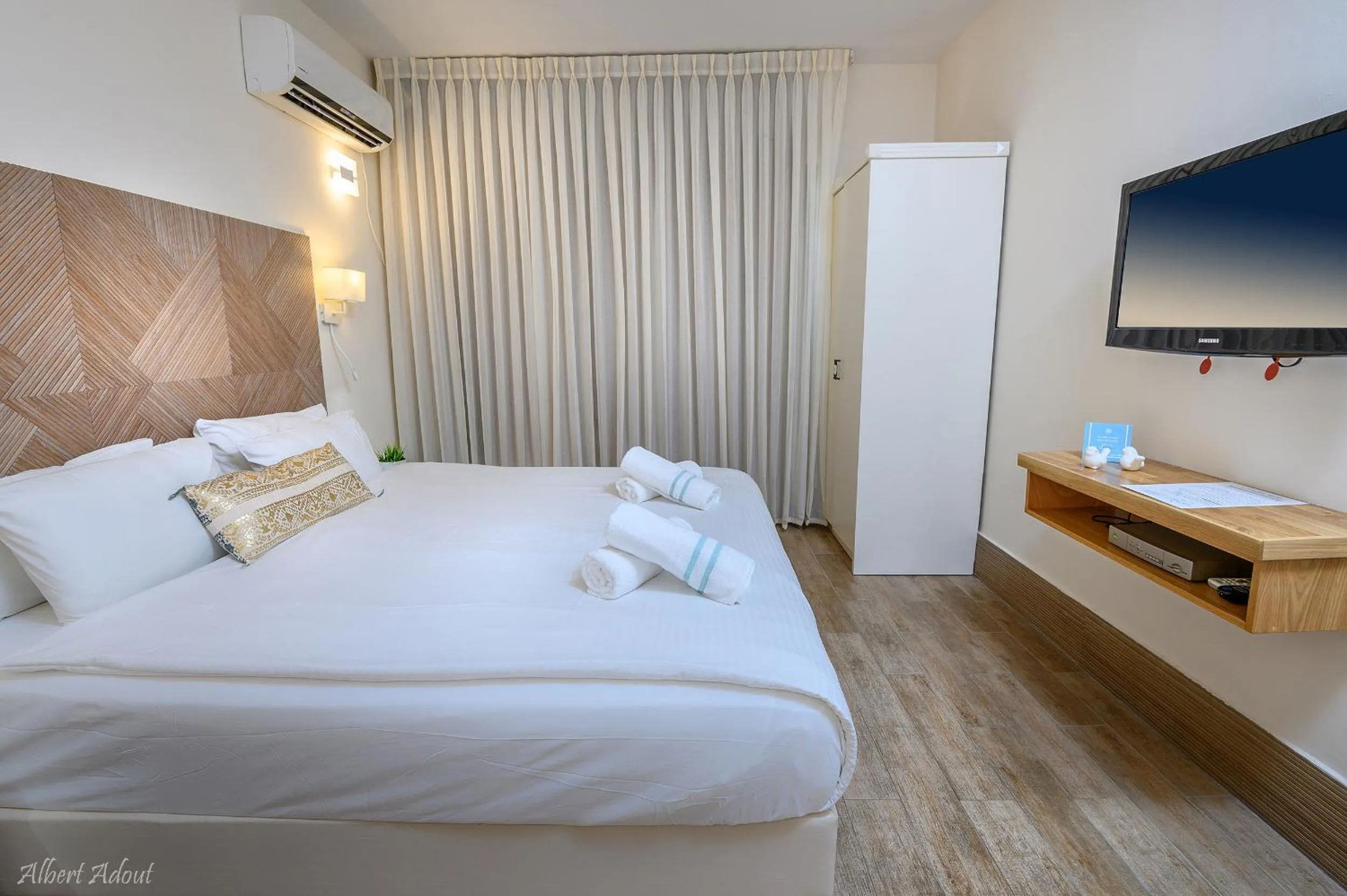 Bed in Lev Hahoresh Boutique Hotel