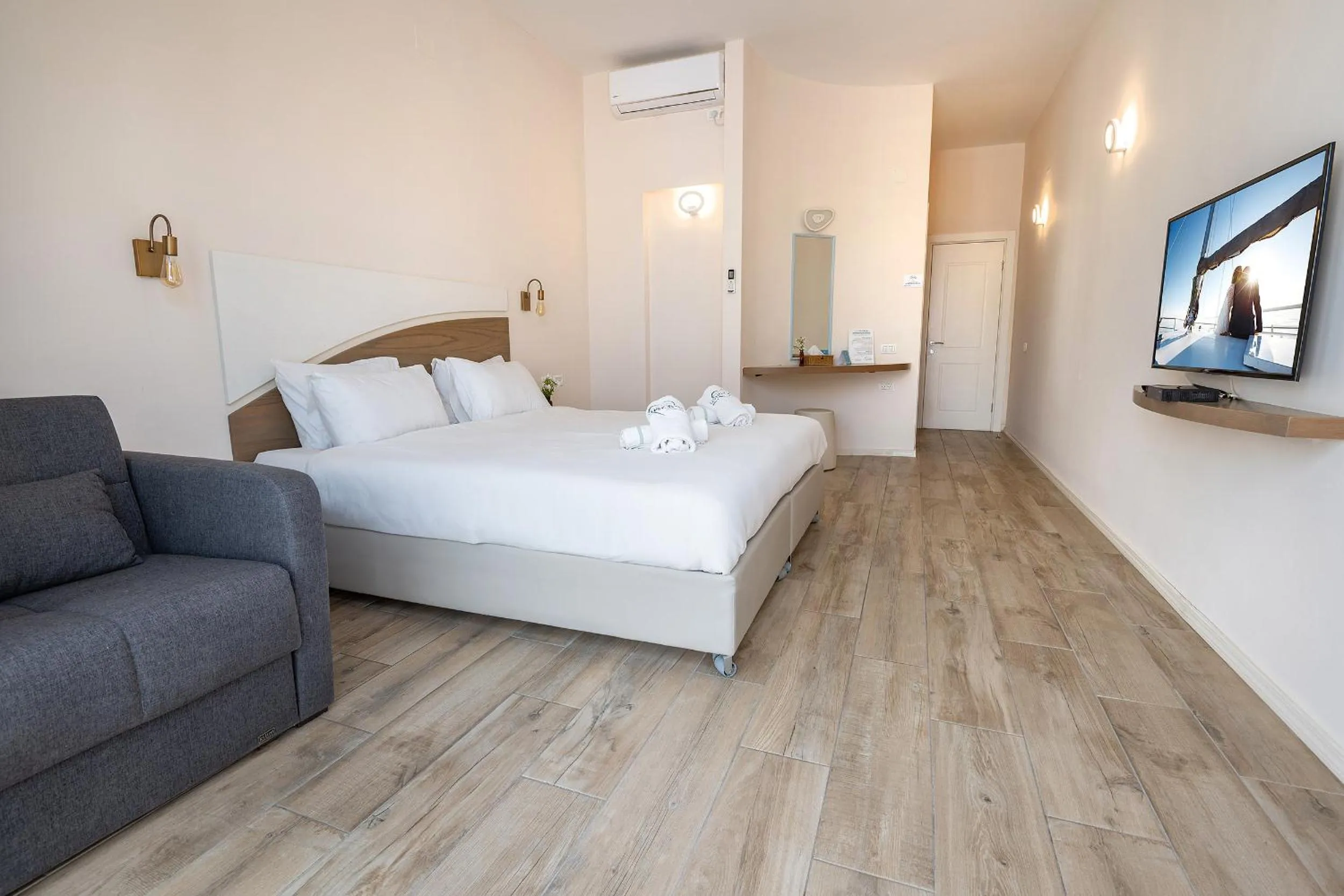 Bed in Lev Hahoresh Boutique Hotel