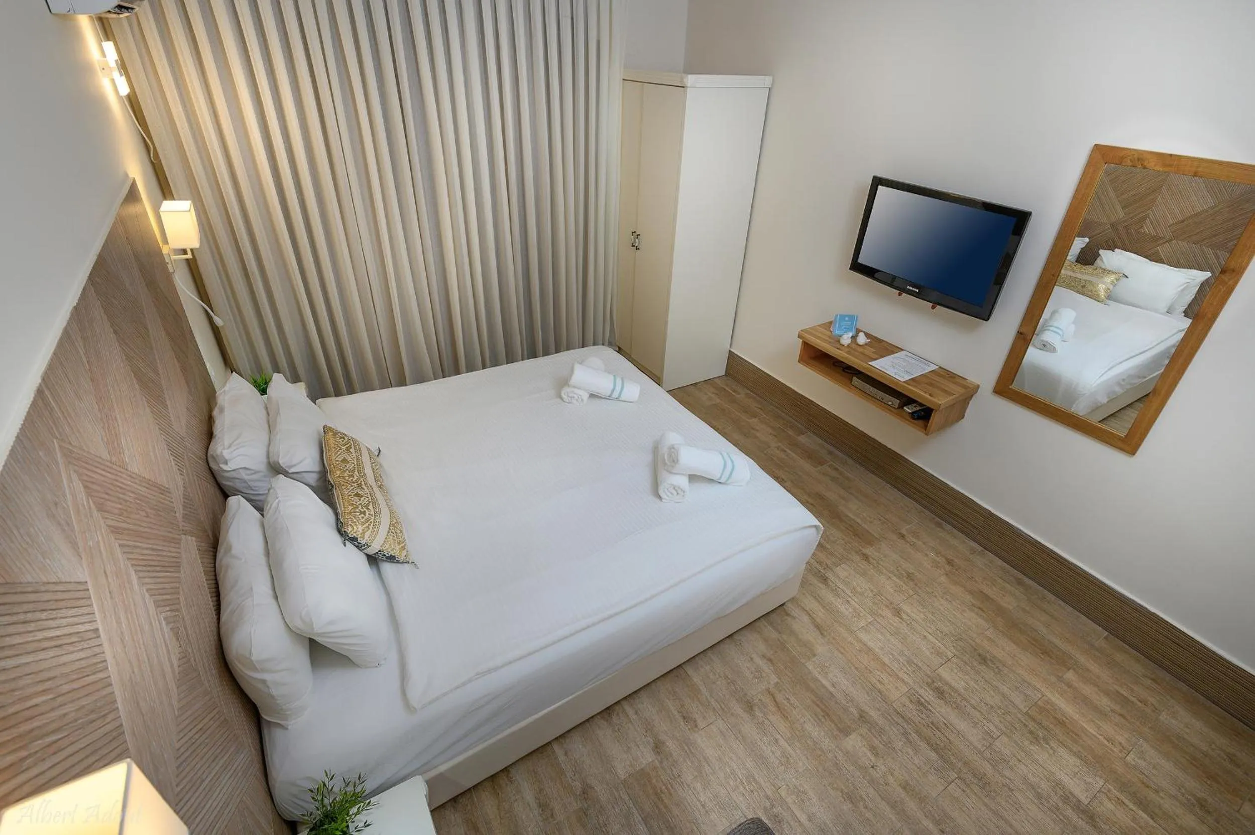 Bed in Lev Hahoresh Boutique Hotel