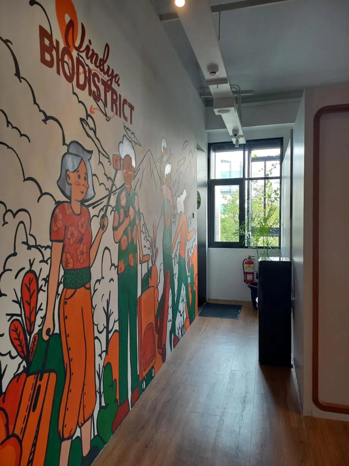 Decorative detail in Nindya Biodistrict Hotel Bandung