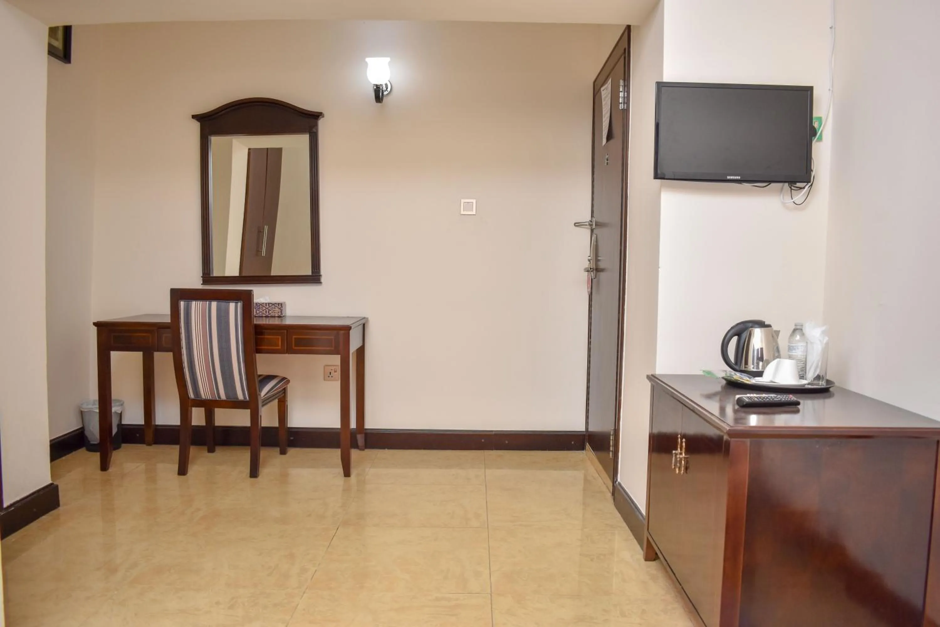 Dining area in Sonia Hotel