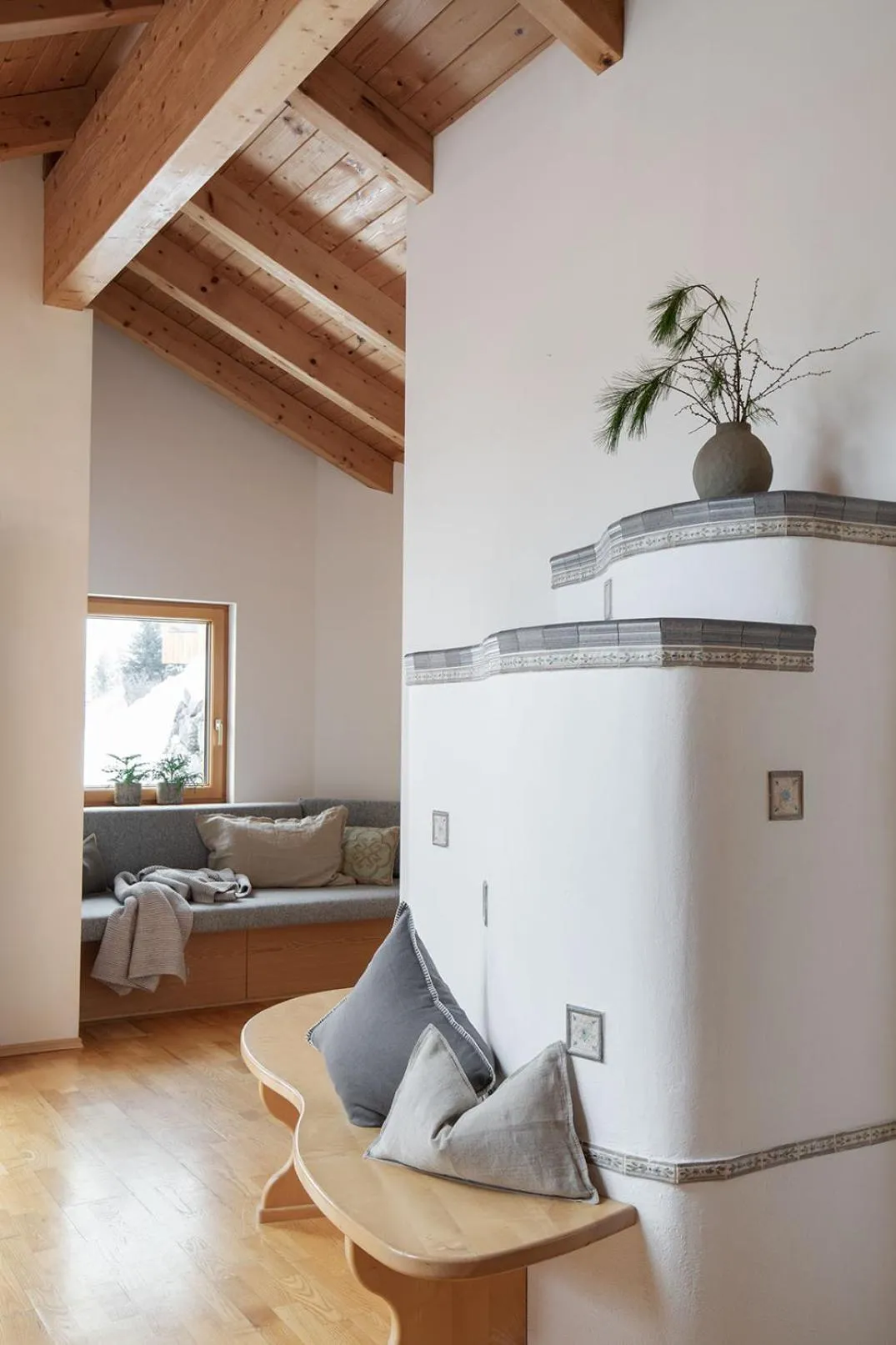 Living room in Holzhackerin - the charming Haus am Berg