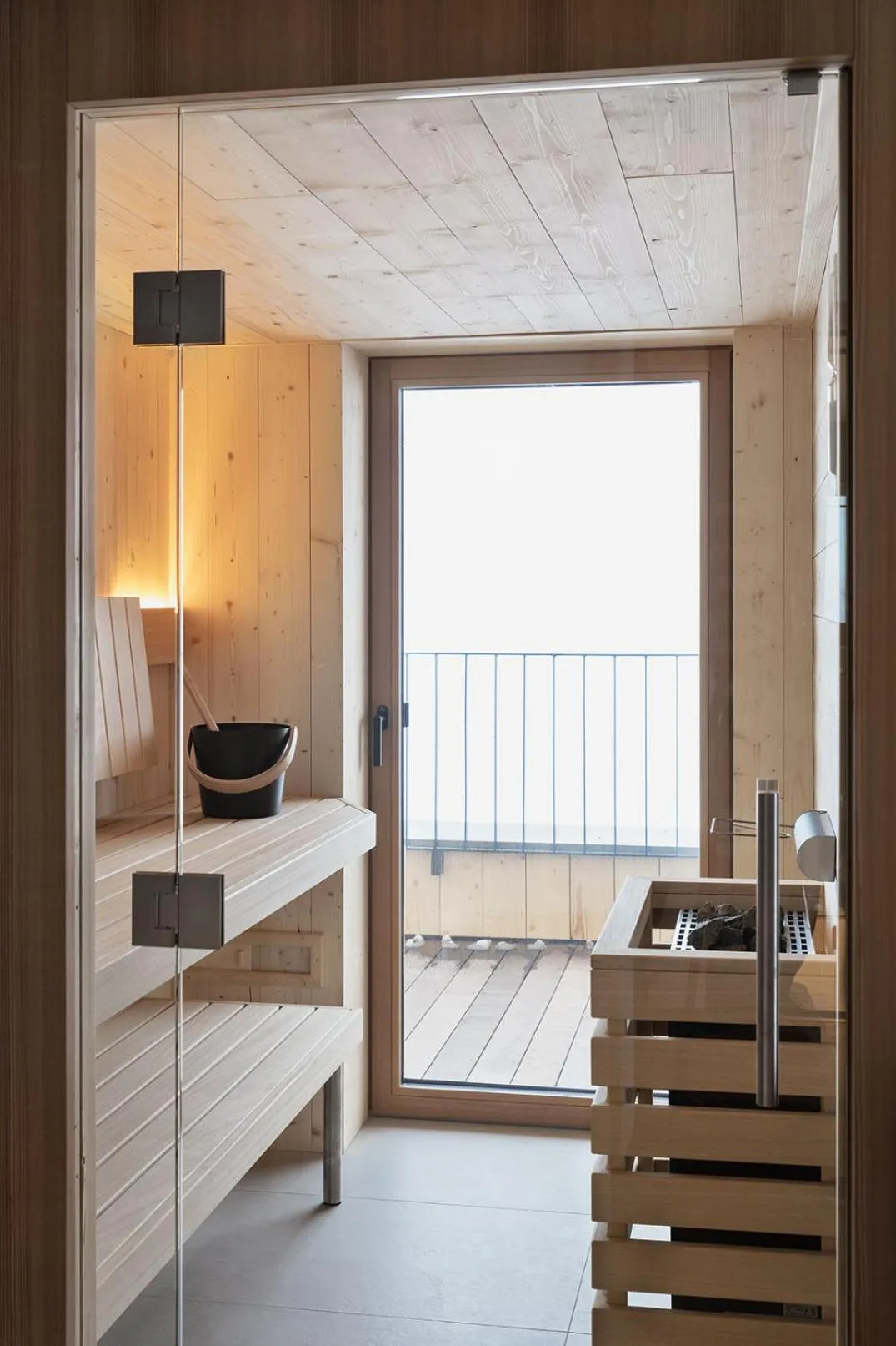 Sauna, Bed in Holzhackerin - the charming Haus am Berg