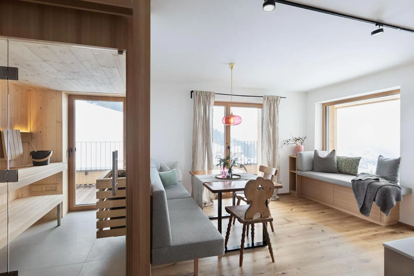 Sauna in Holzhackerin - the charming Haus am Berg