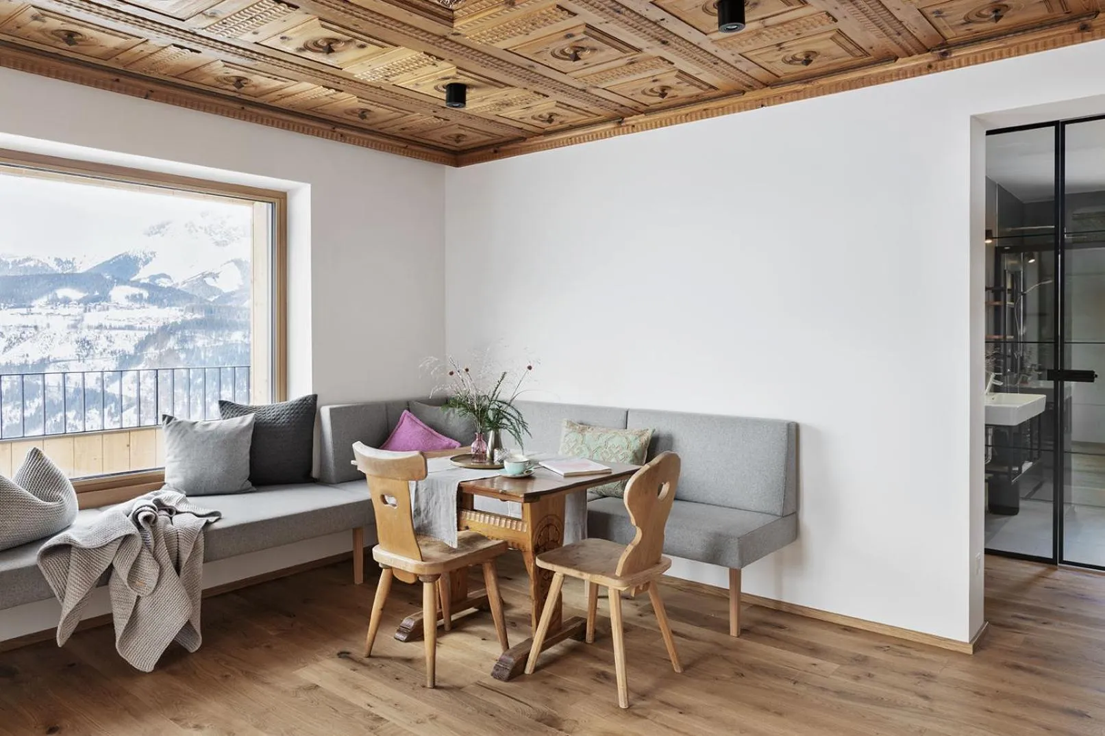 Balcony/Terrace in Holzhackerin - the charming Haus am Berg