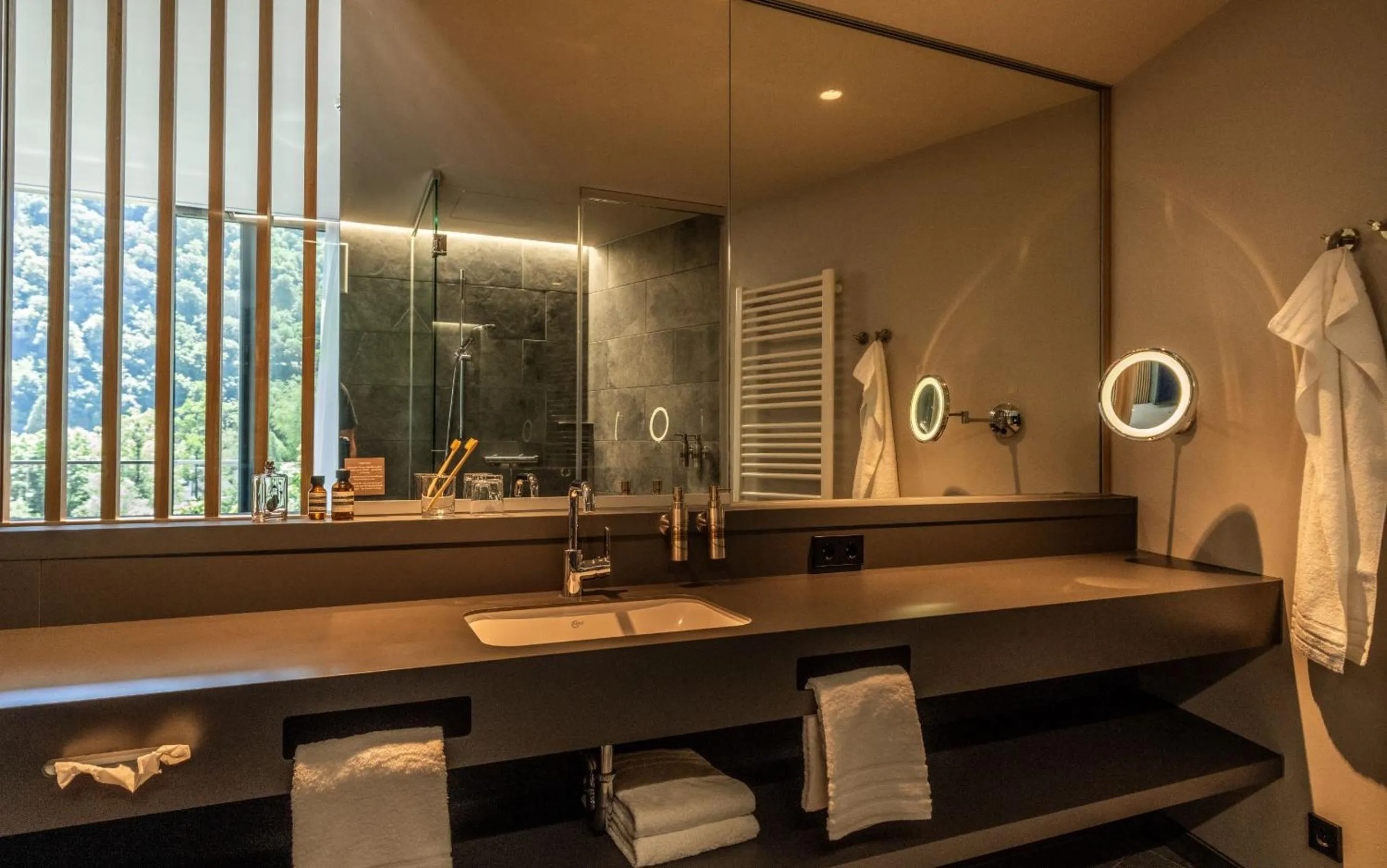 Bathroom in Emser ThermenHotel