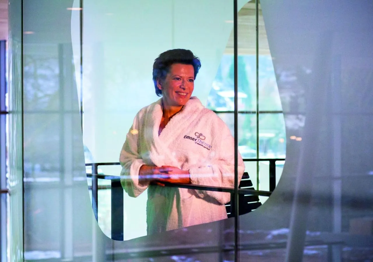 Hot Spring Bath in Emser ThermenHotel