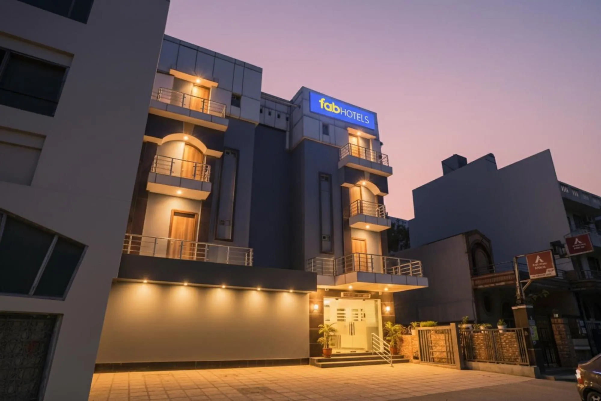 Property building in FabHotel Royal Touch Patel Nagar