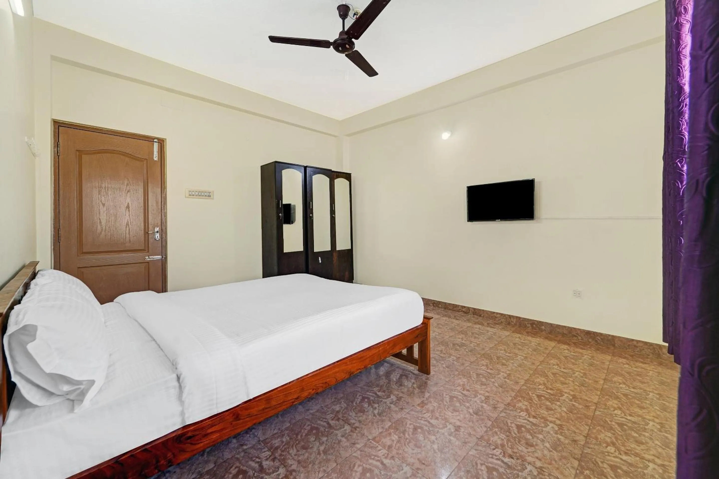 Bedroom, Bed in Collection O Senthamizh Residency