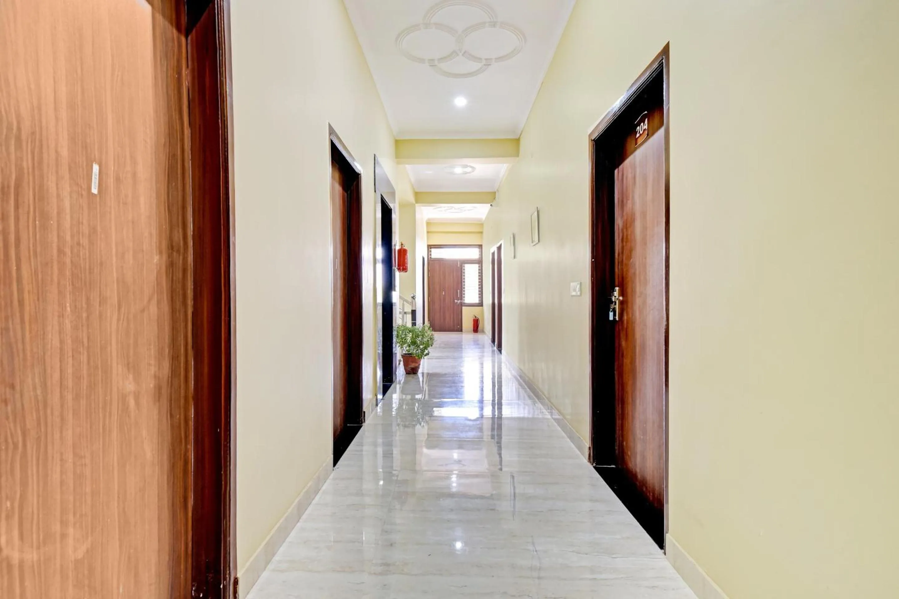 Lobby or reception in Hotel O Shri Ganesh
