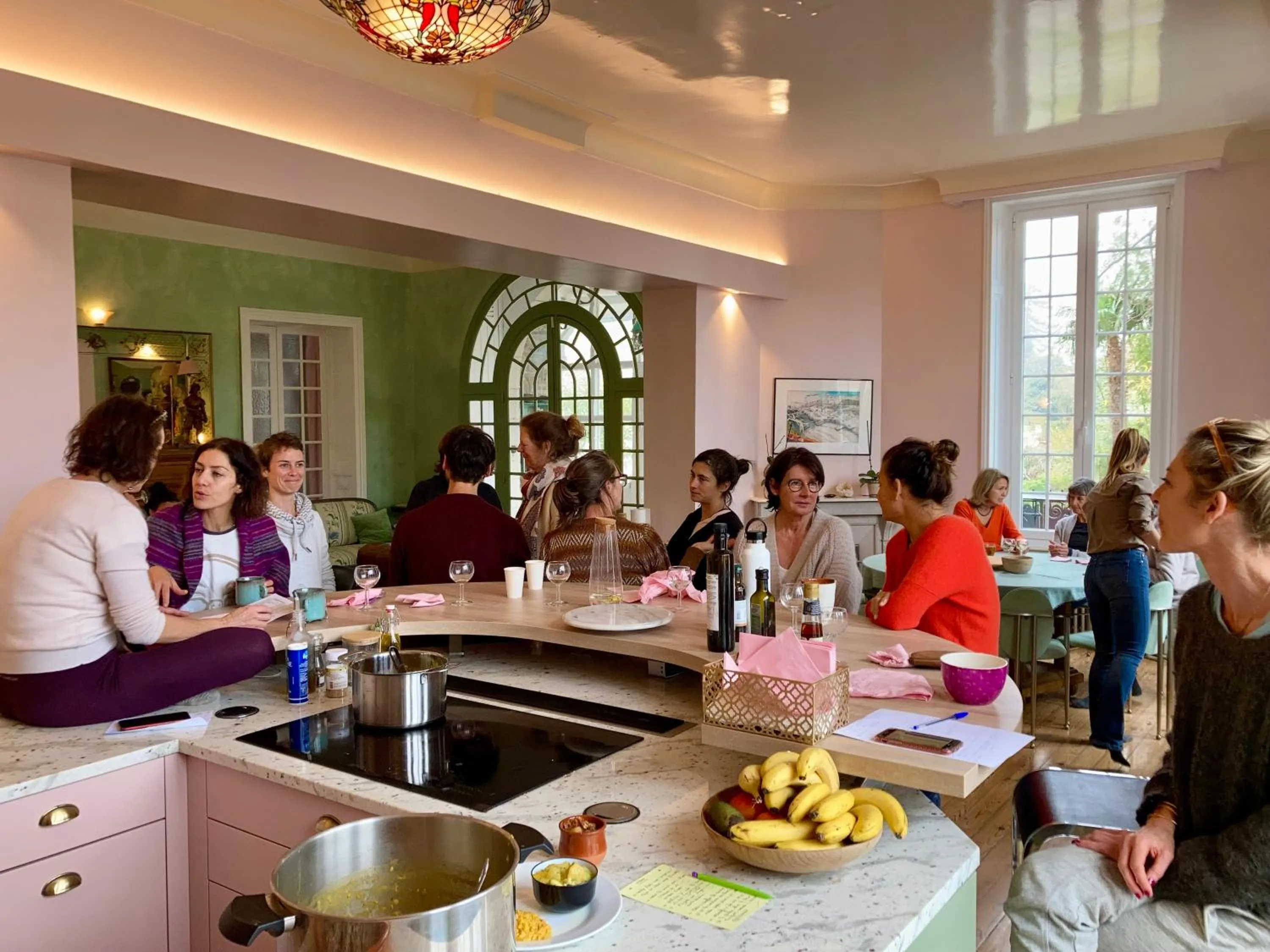 People in Villa AJNA Bayonne