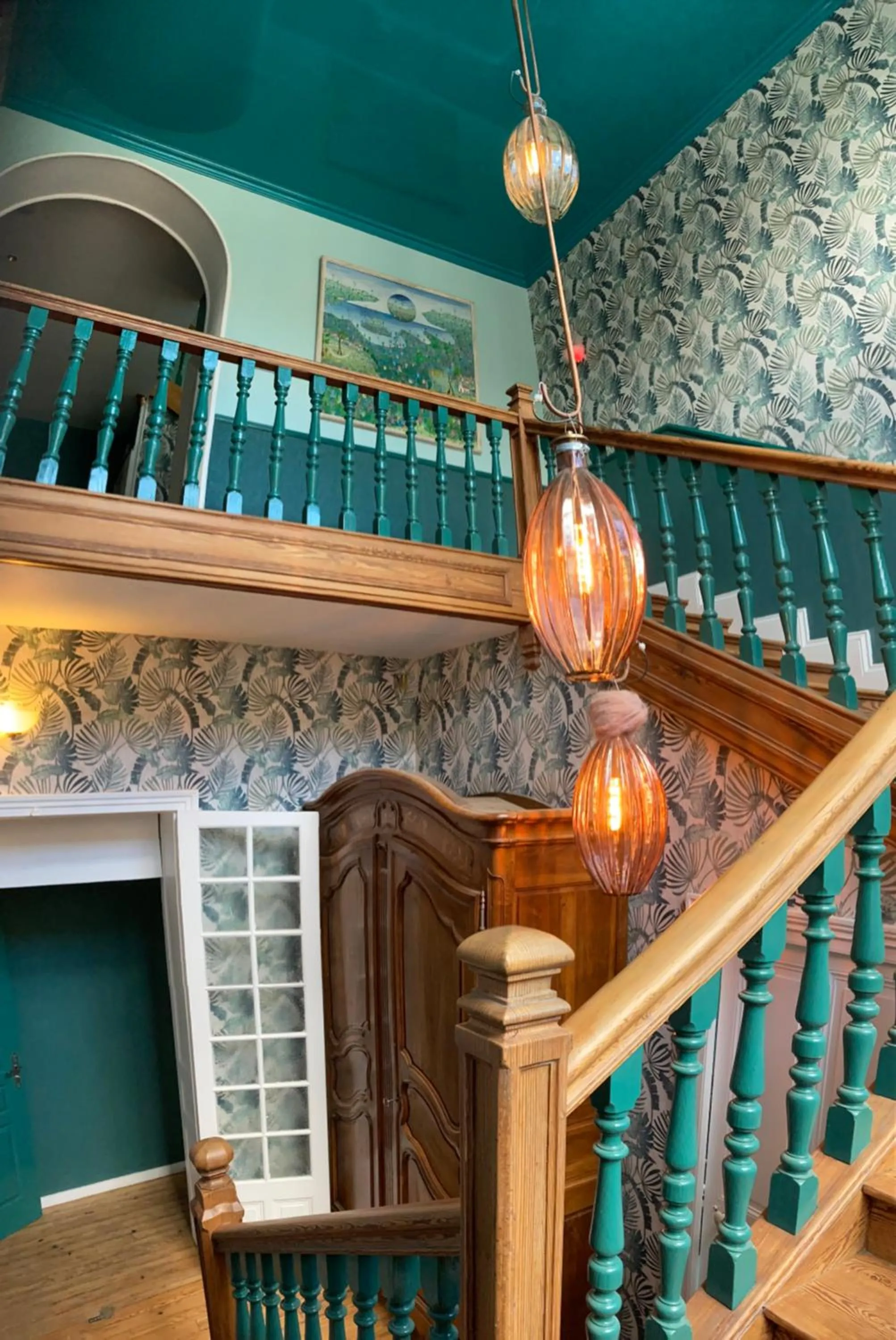 Decorative detail in Villa AJNA Bayonne