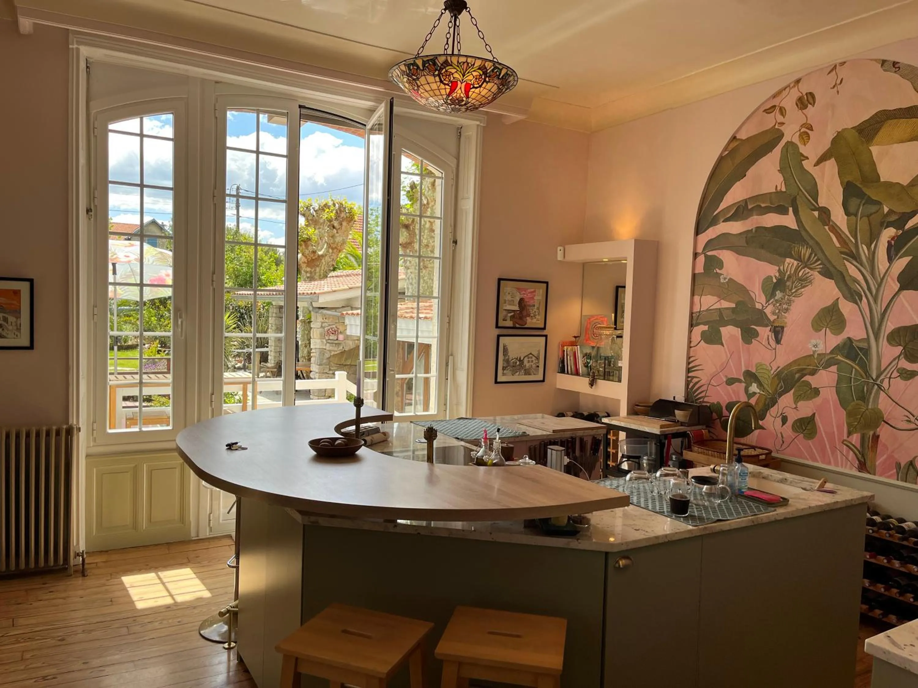 Dining area in Villa AJNA Bayonne