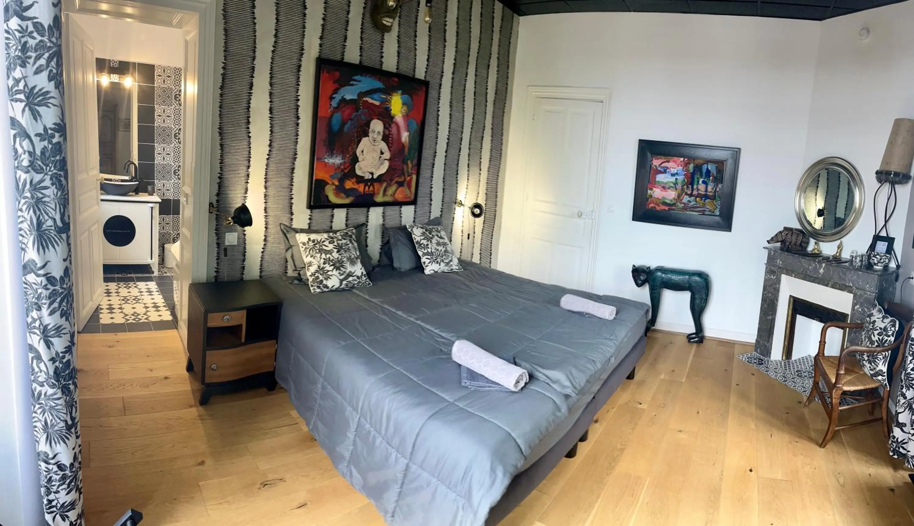 Bed in Villa AJNA Bayonne