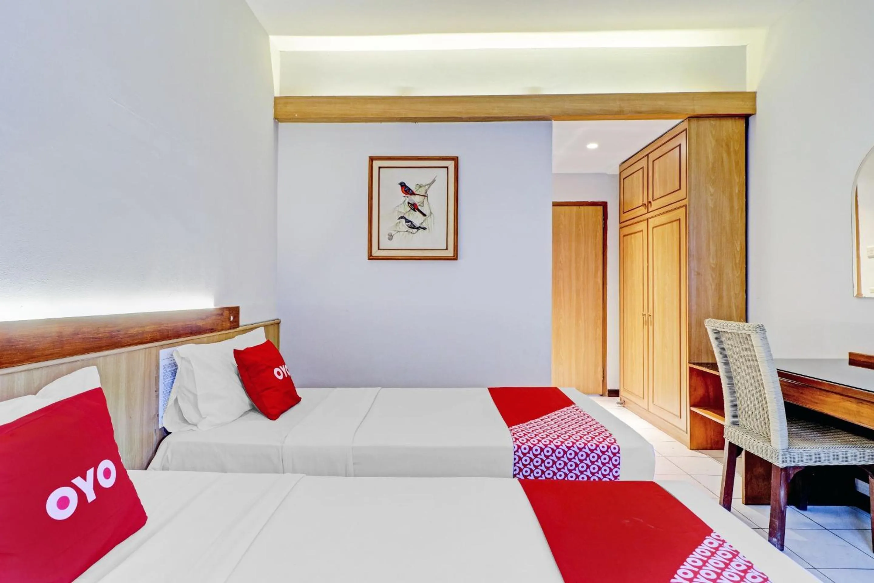 Bedroom, Bed in Collection O Riau Near Trans Studio Bandung Formerly Asteria Hotel