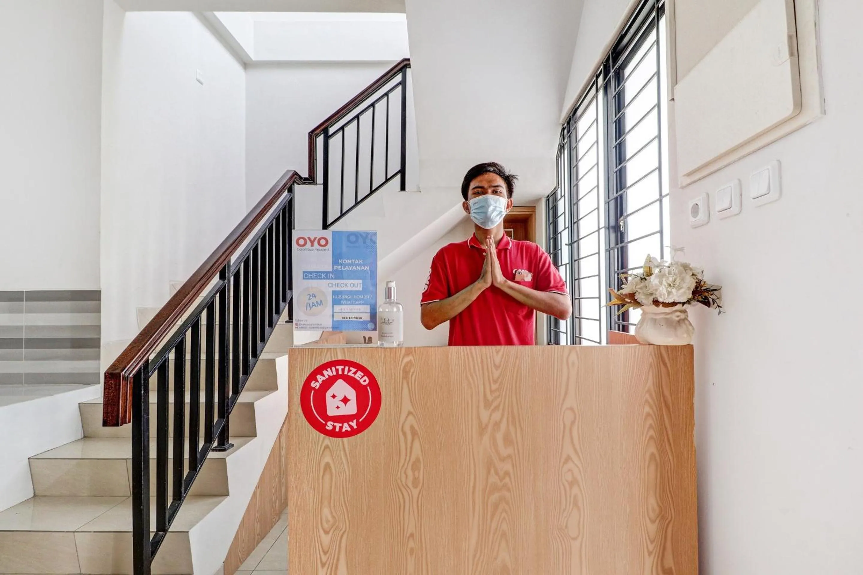Lobby or reception in Hotel O Marta Residence