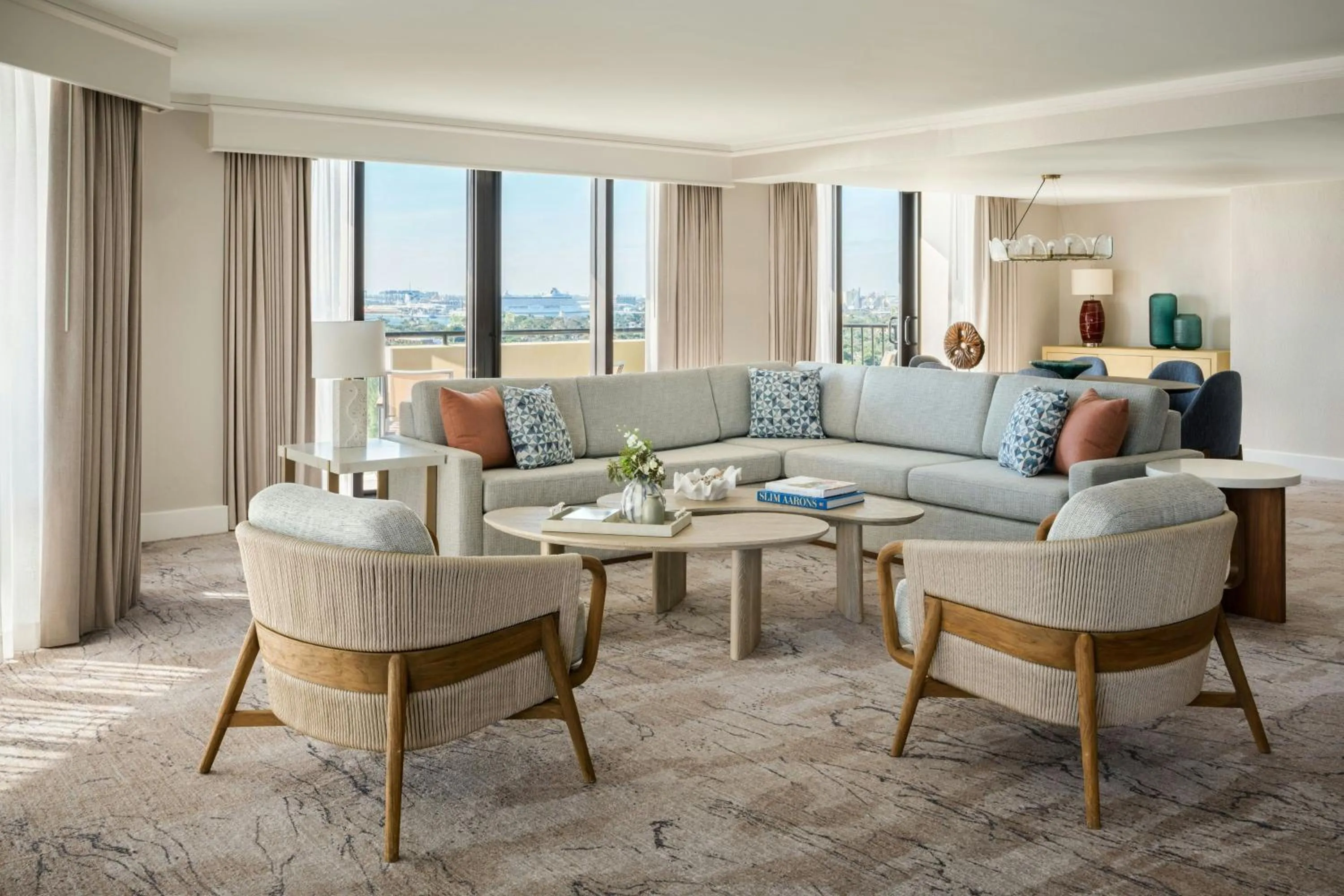 Photo of the whole room in Fort Lauderdale Marriott Harbor Beach Resort & Spa