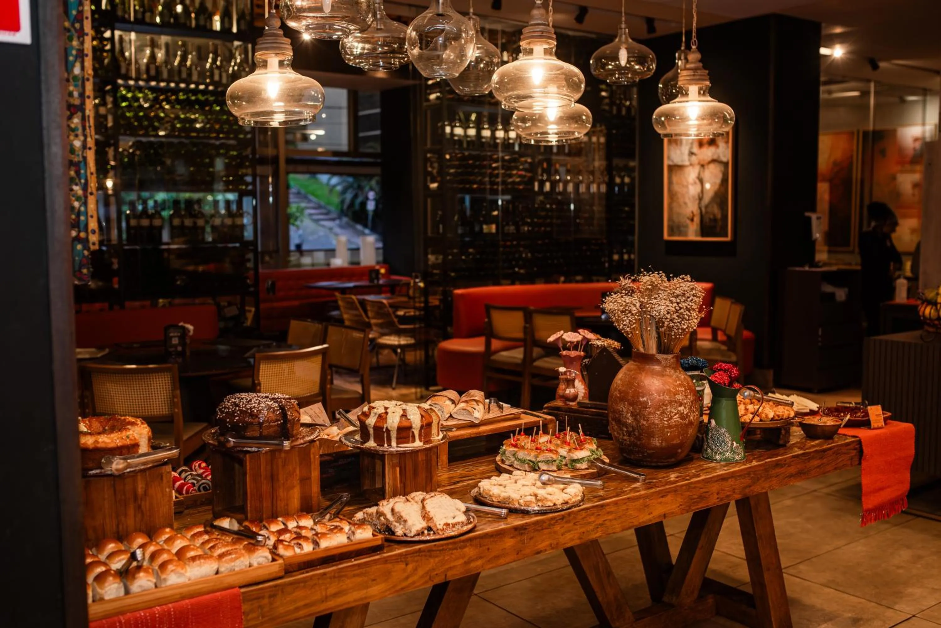 Restaurant/places to eat in Hilton Garden Inn Belo Horizonte Lourdes