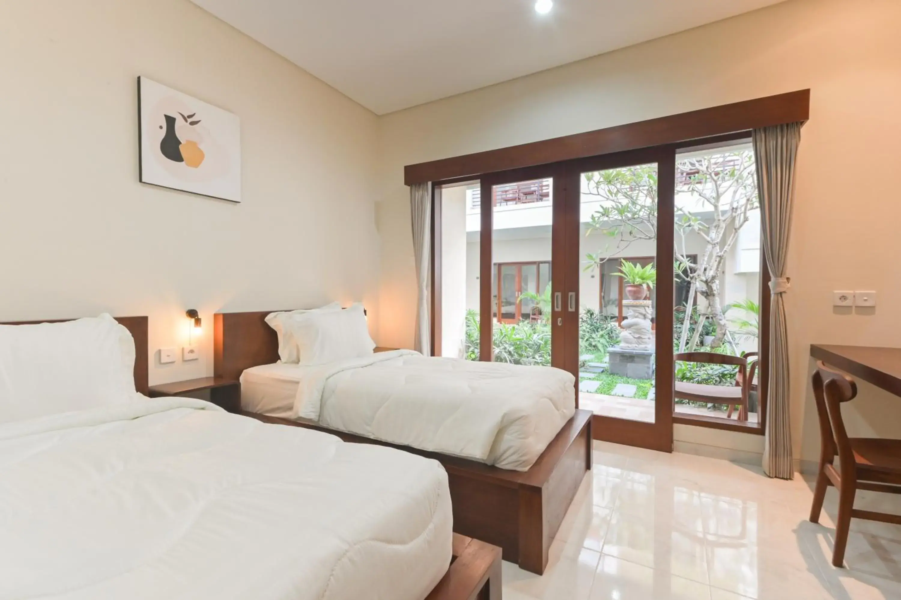 Twin Room with Private Bathroom in Musa Canggu Twin Room with Private Bathroom in Musa Canggu