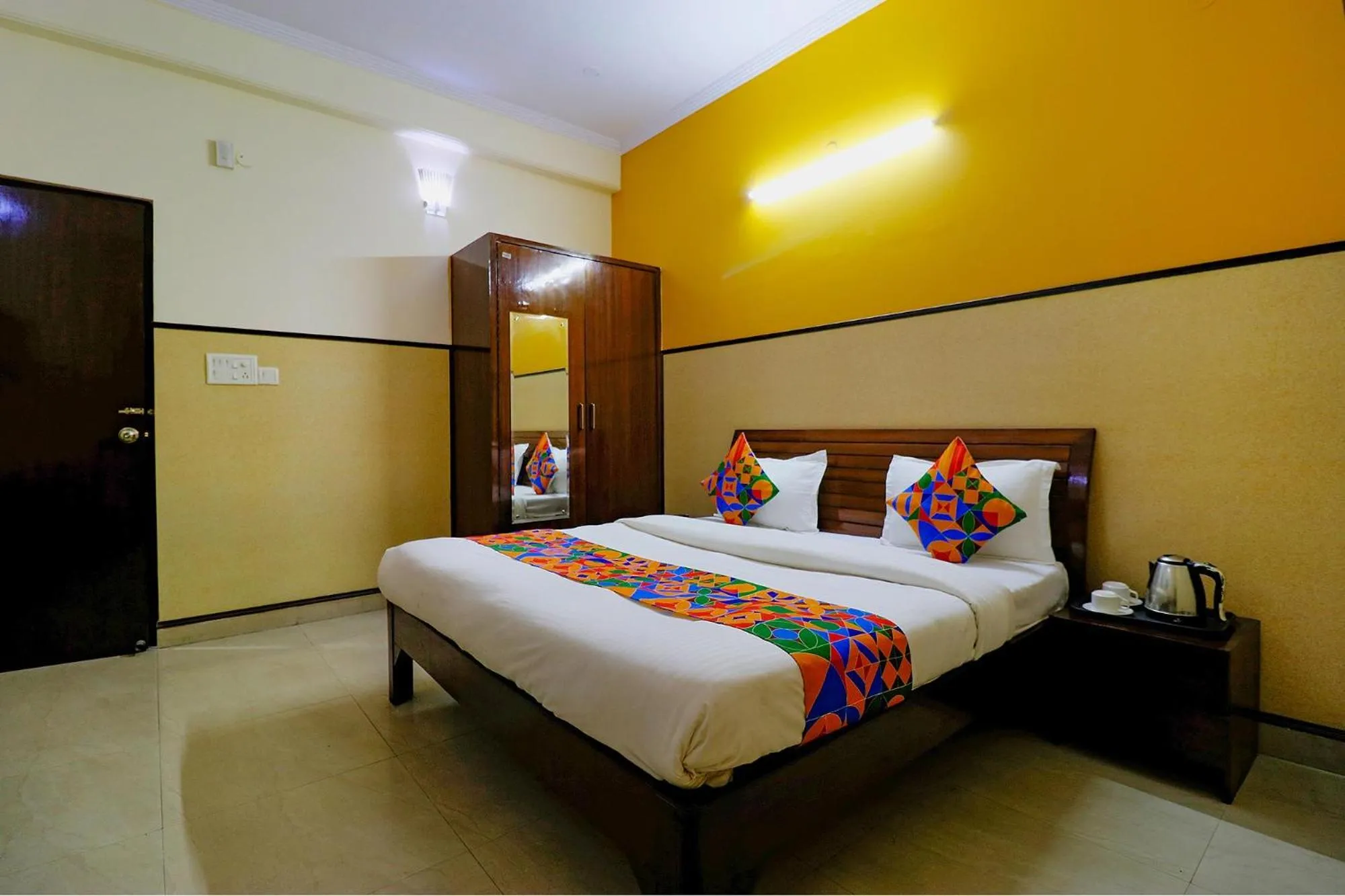 Bed in FabHotel Elite Peak