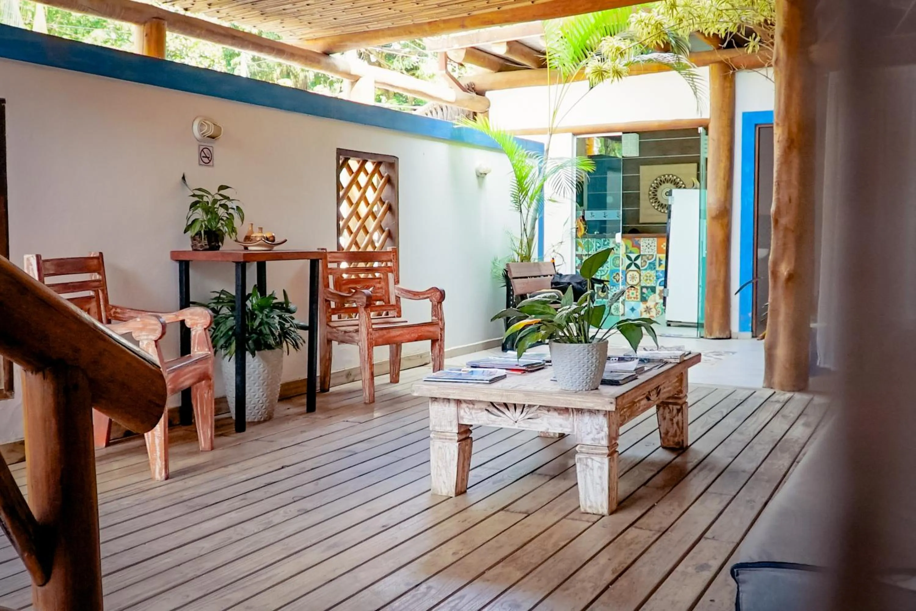 Lobby or reception in VELINN Pousada Iguana Azul