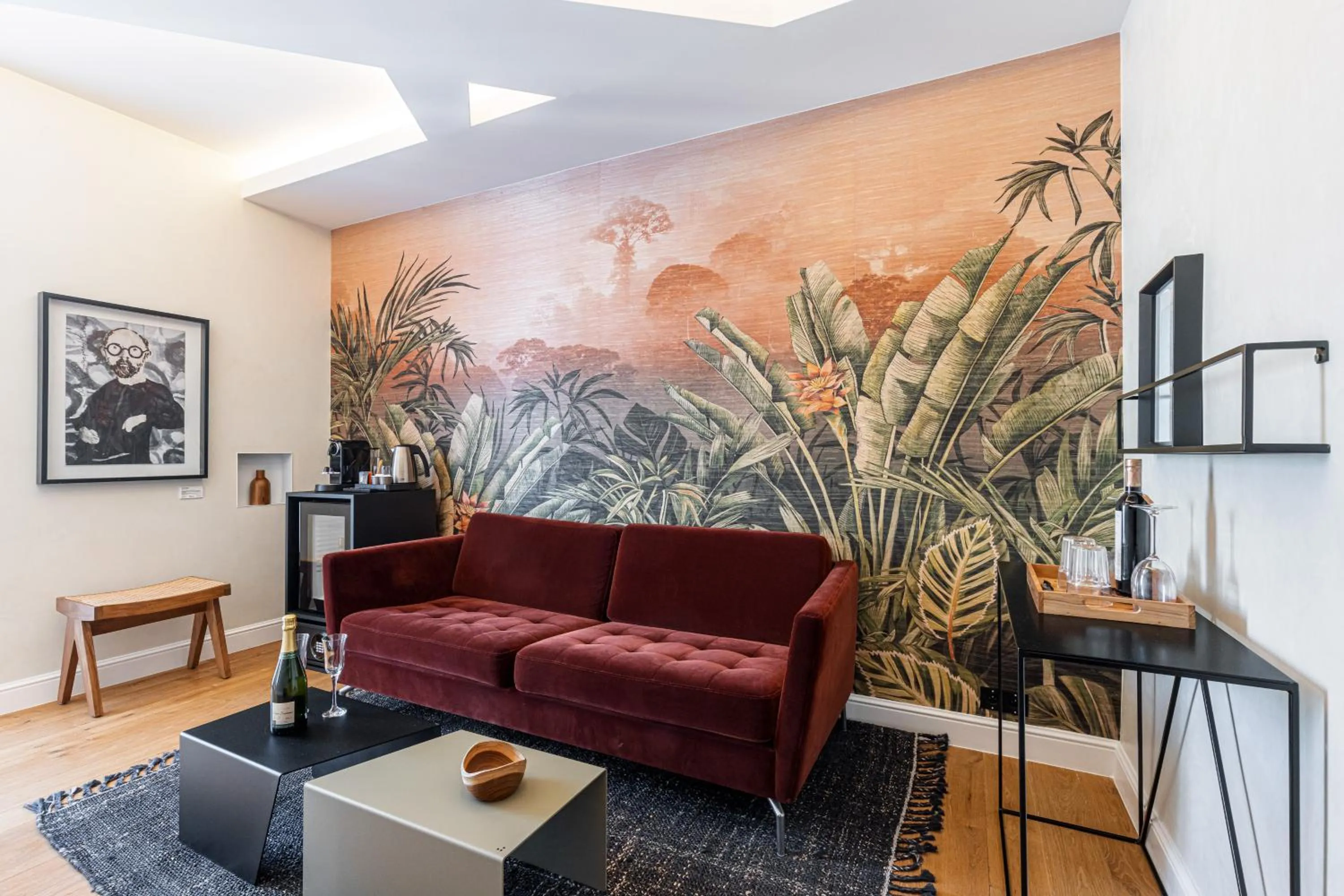 Living room in Le Dortoir Boutique Suites