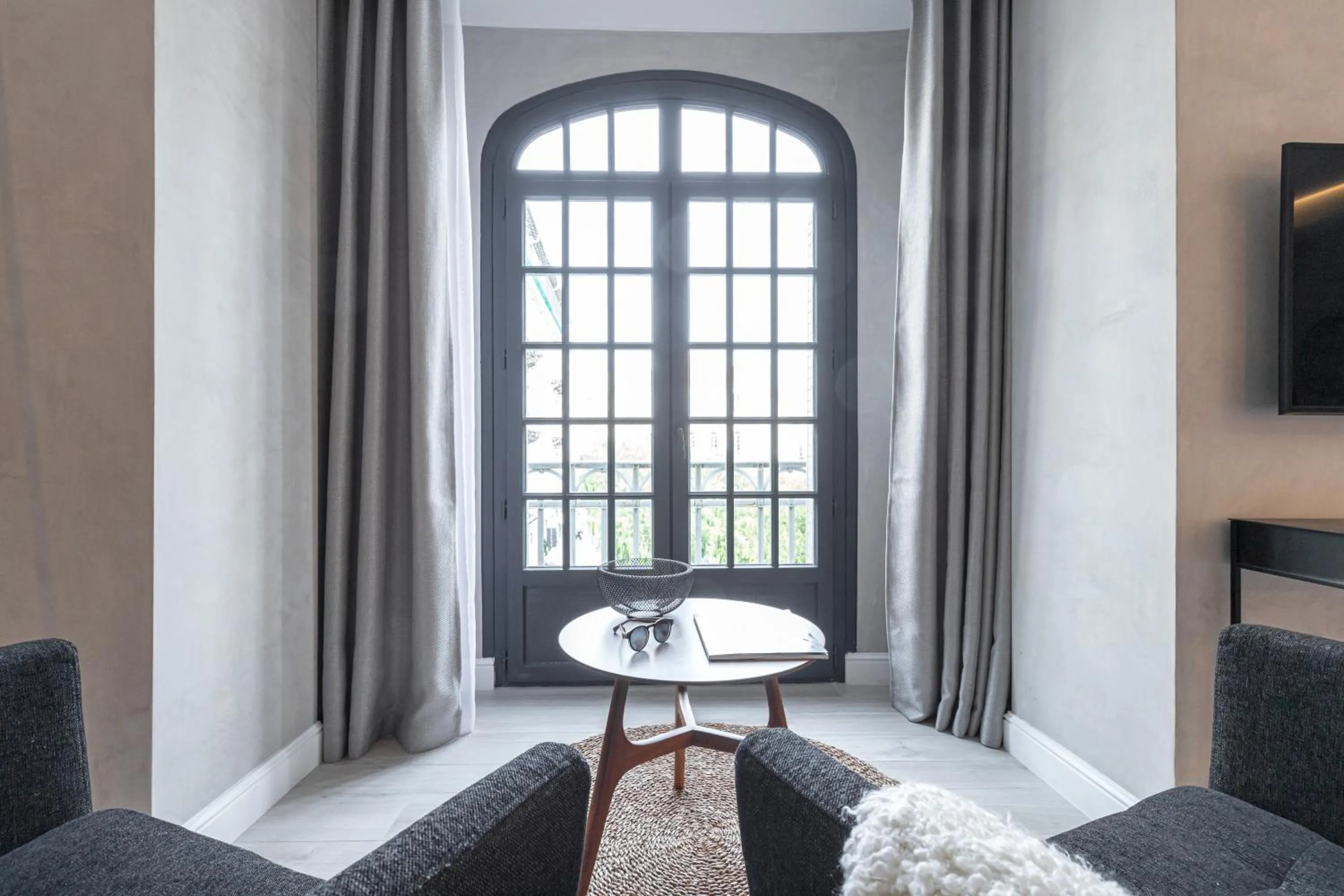 Living room in Le Dortoir Boutique Suites