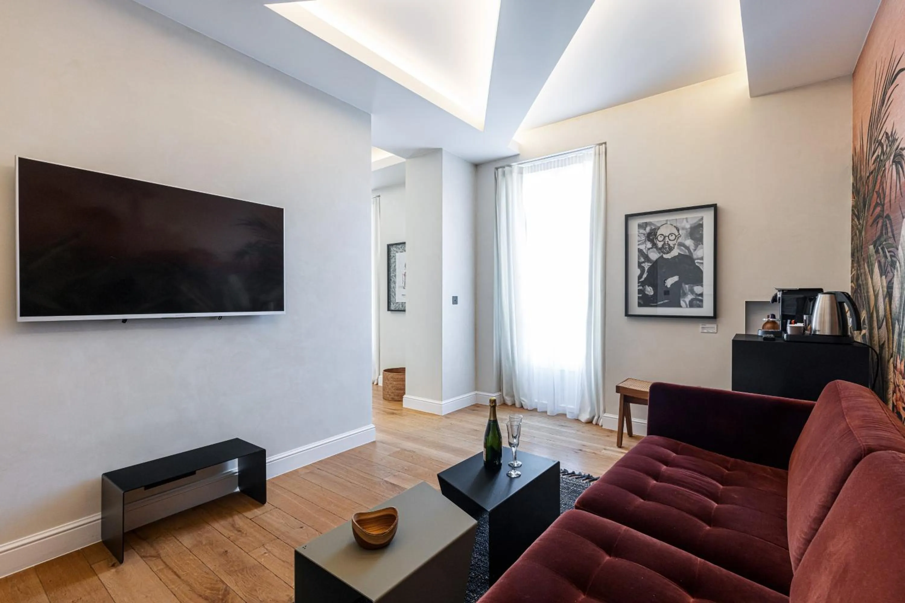 Living room in Le Dortoir Boutique Suites