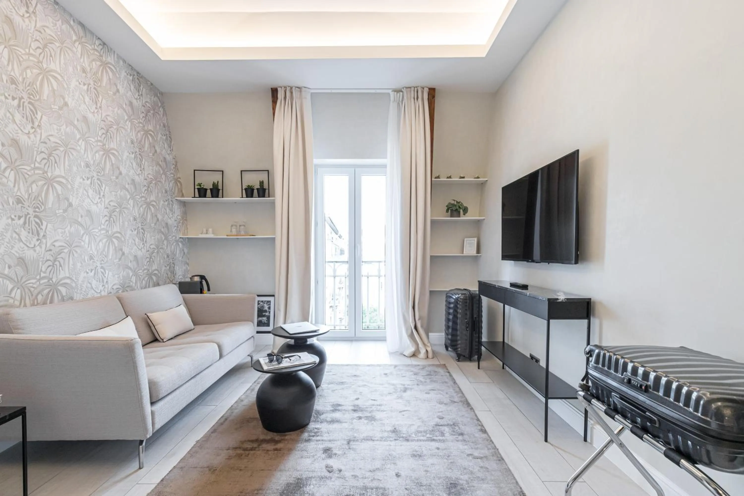 Living room in Le Dortoir Boutique Suites