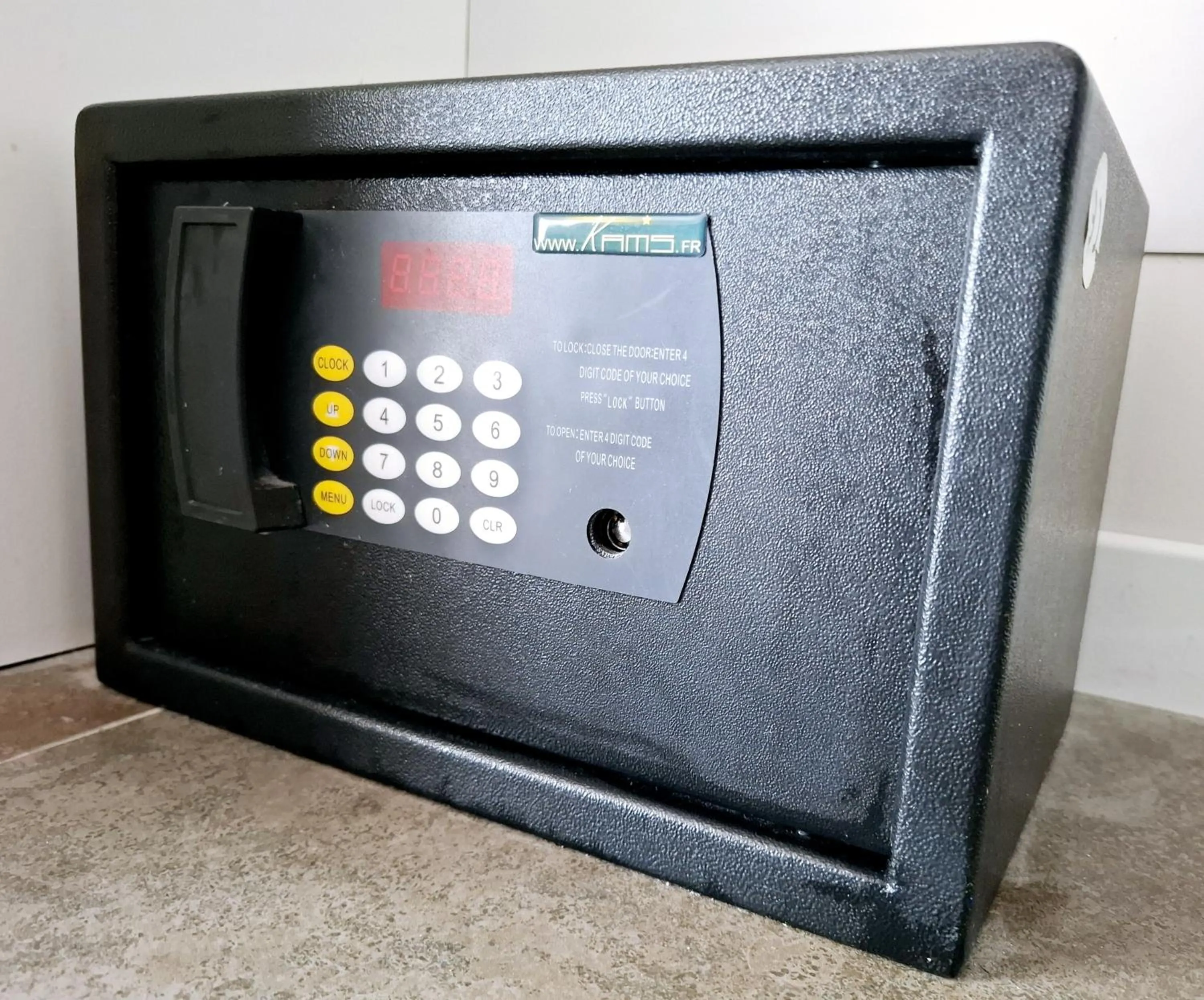 safe in Villa Velvet