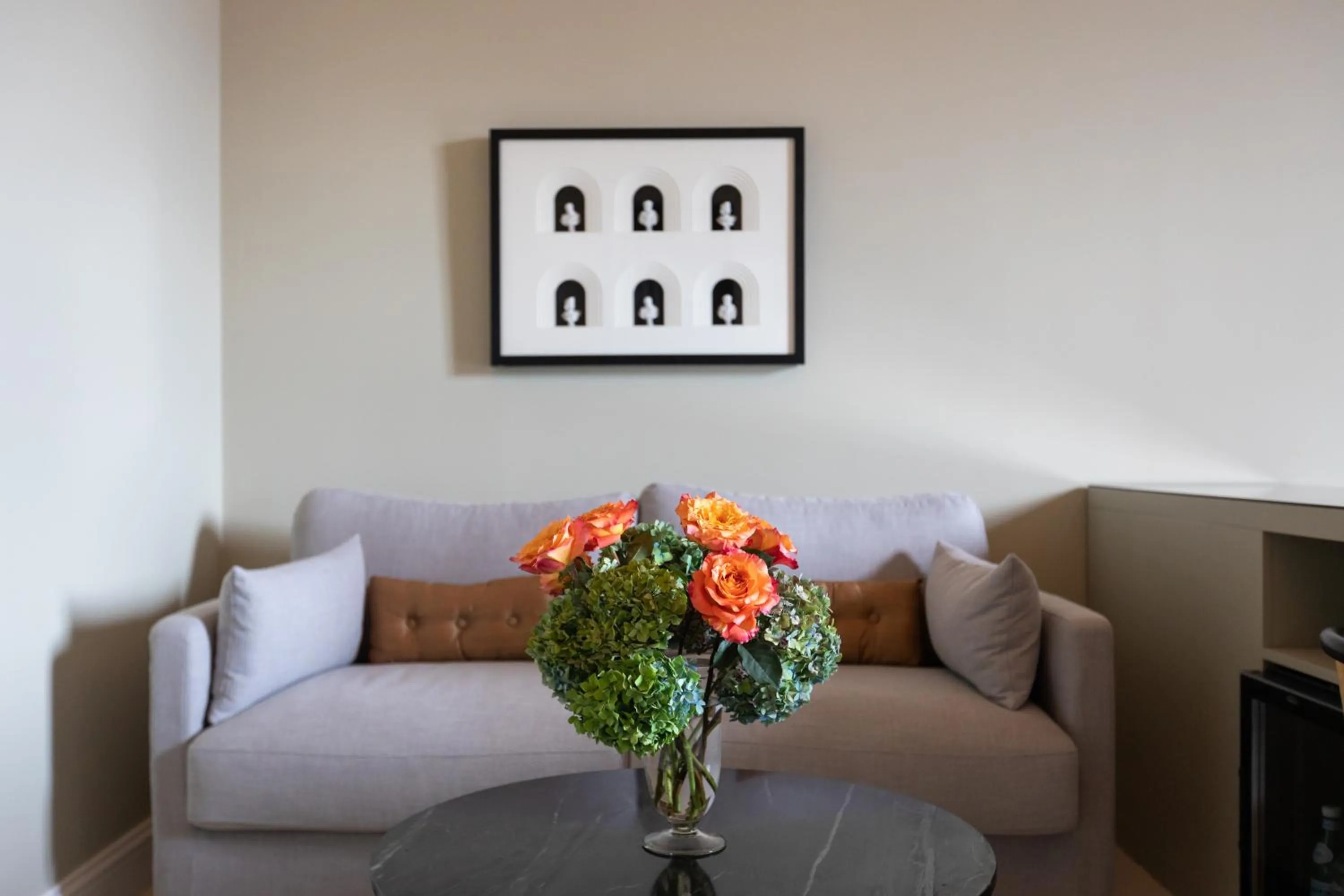 Living room in Domus 21 Luxury Suites