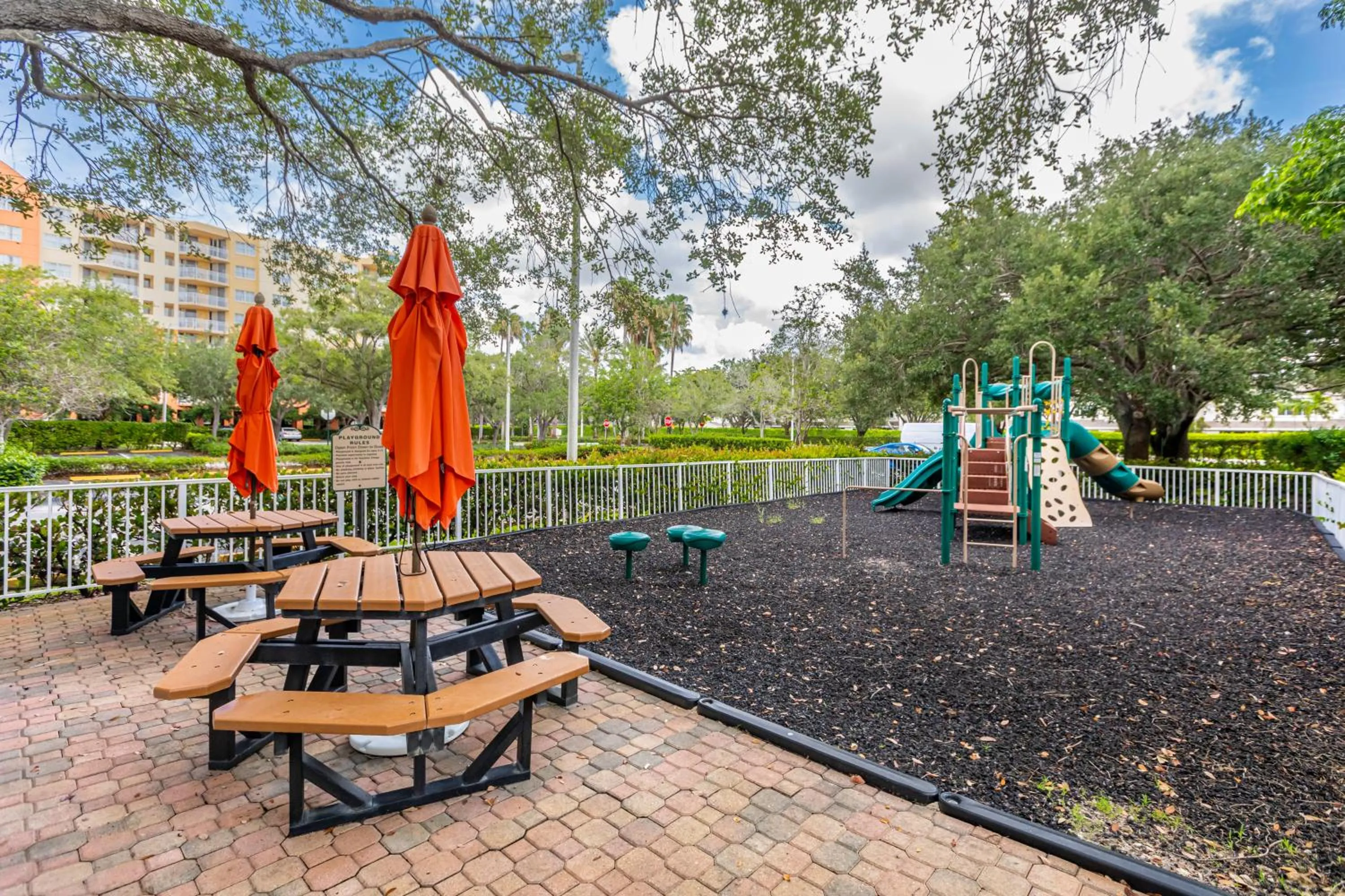 Children play ground in Vacation Village at Bonaventure, Fort Lauderdale