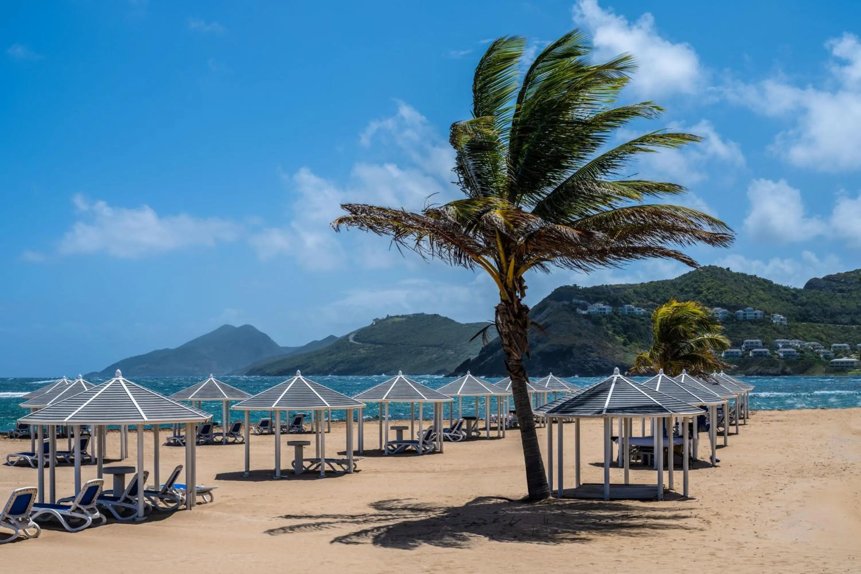 Beach in Marriott St. Kitts Beach Club