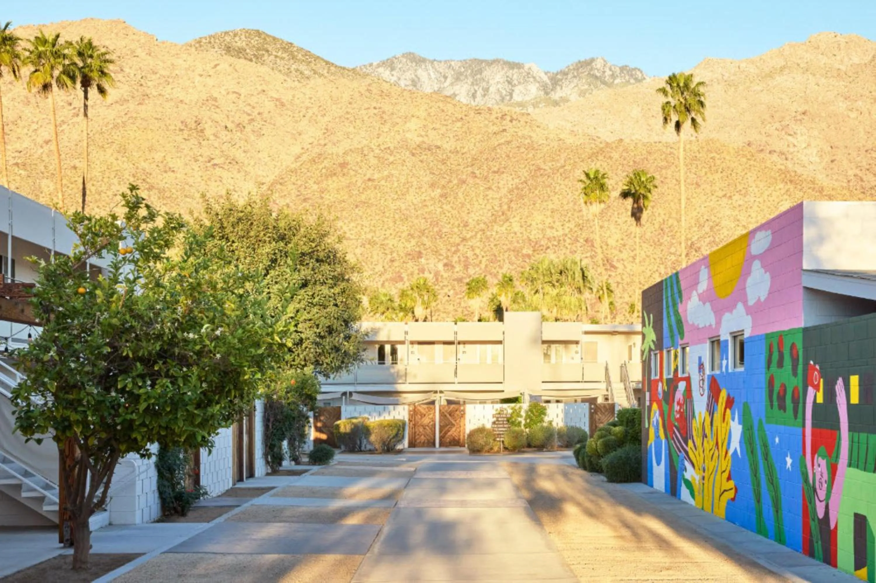 Property building in Ace Hotel and Swim Club Palm Springs