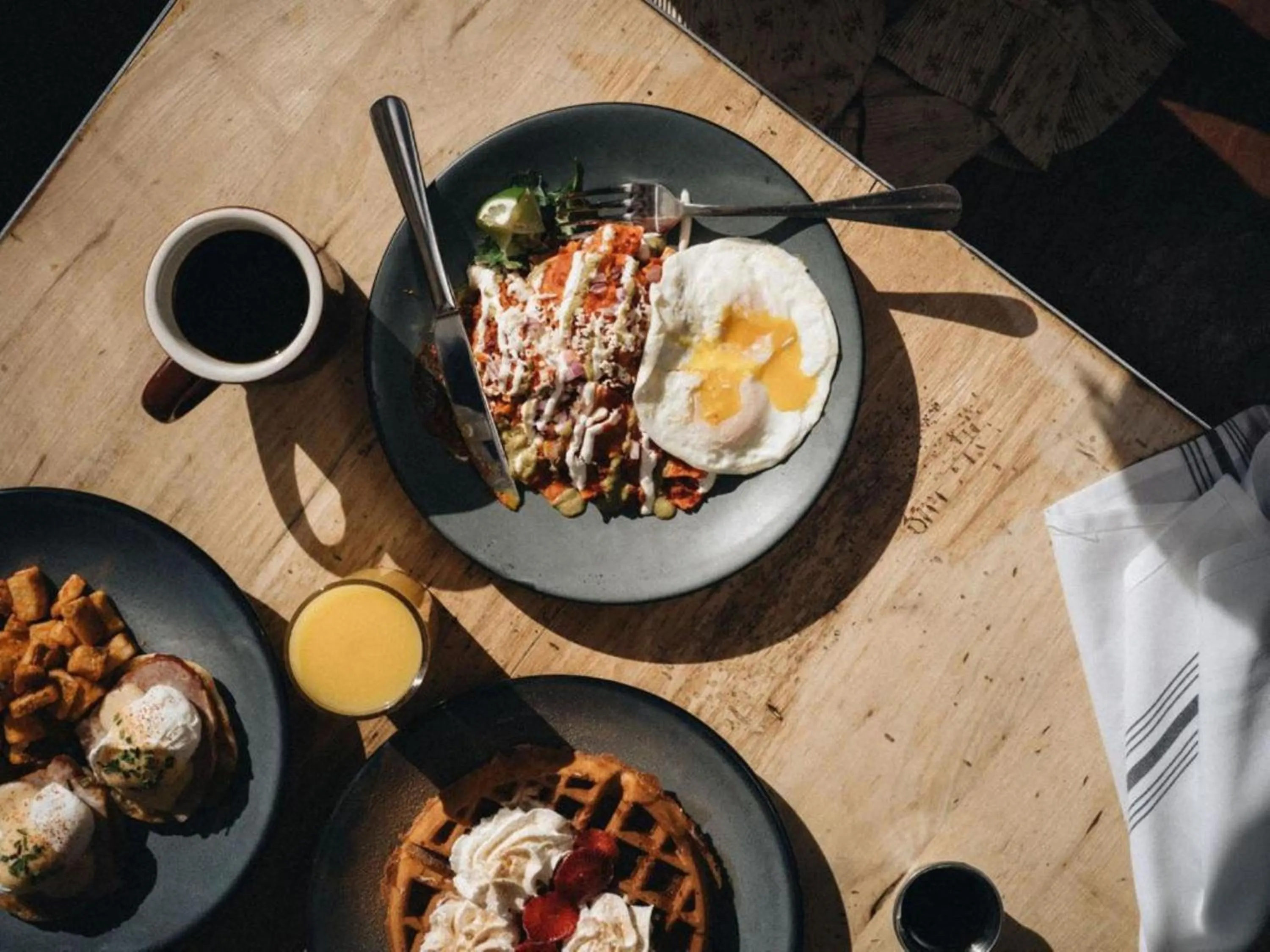 Food and drinks in Ace Hotel and Swim Club Palm Springs