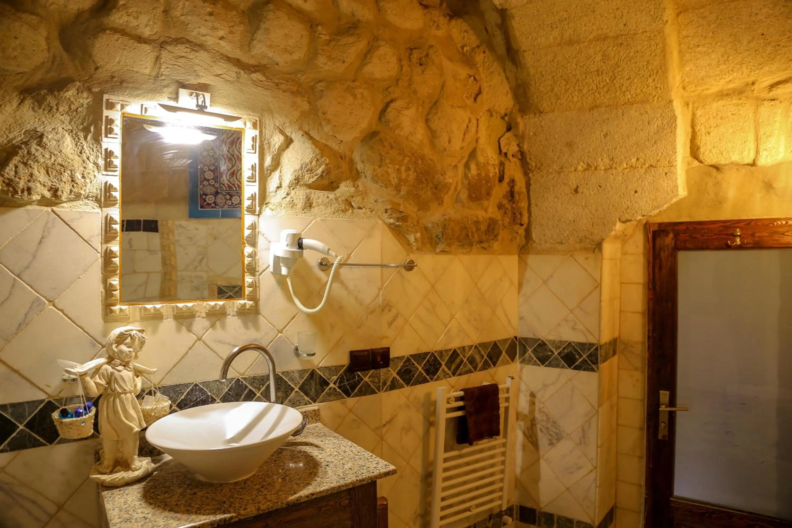 Shower in Goreme Palace Cave Suites