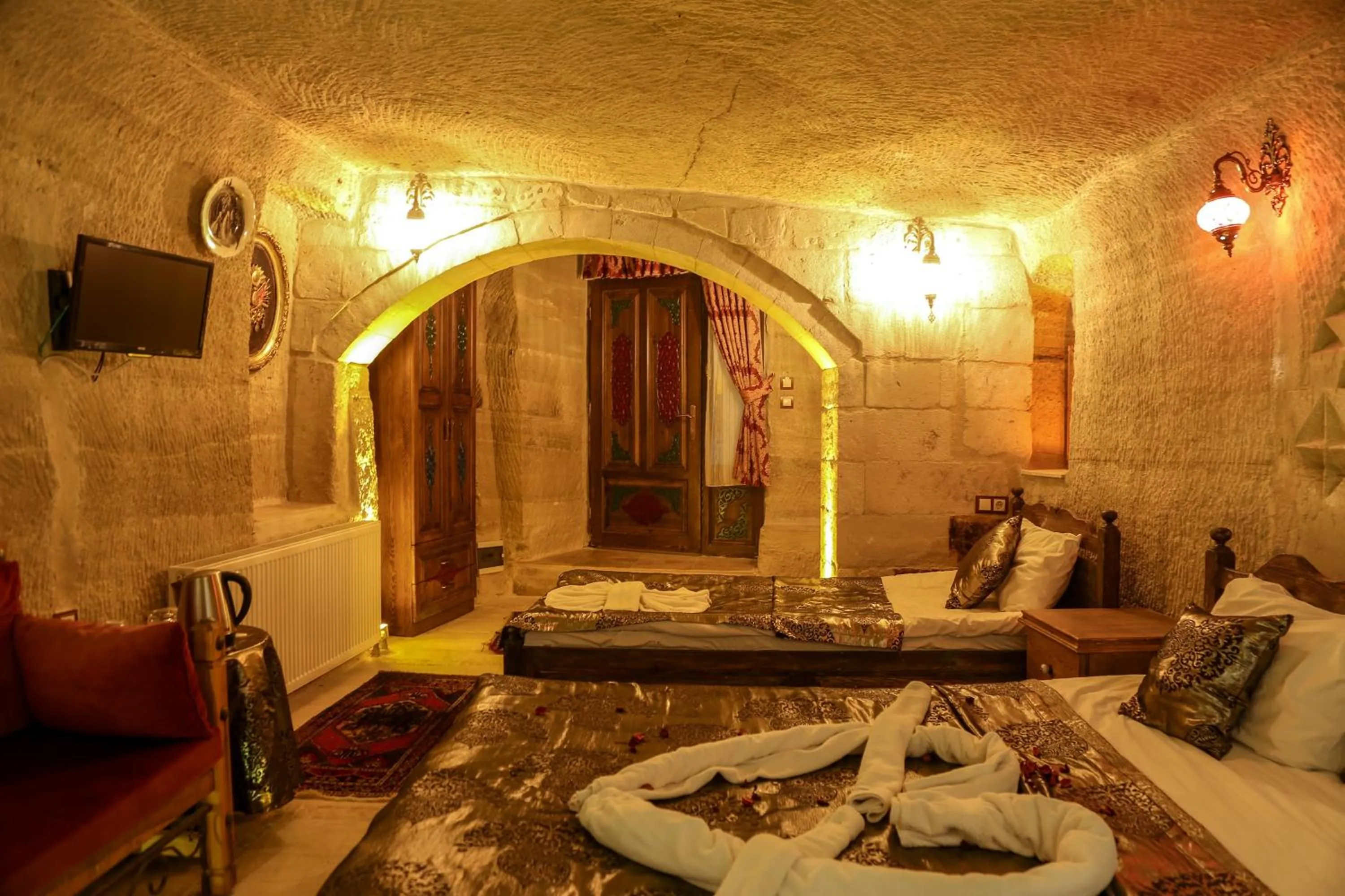 Decorative detail in Goreme Palace Cave Suites