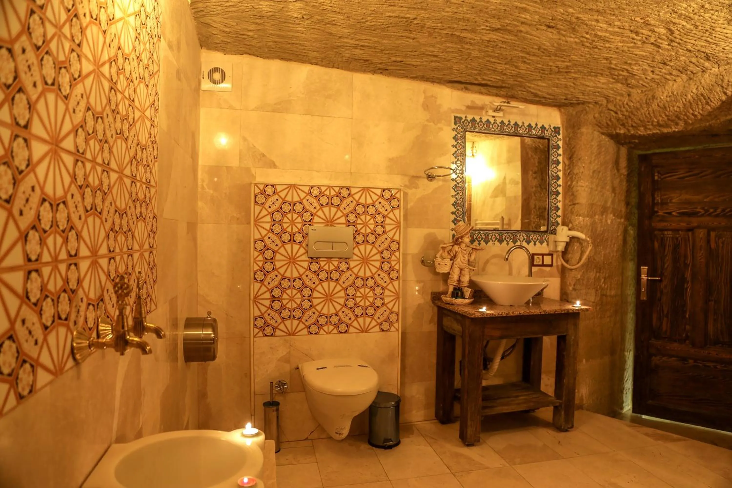 Shower in Goreme Palace Cave Suites