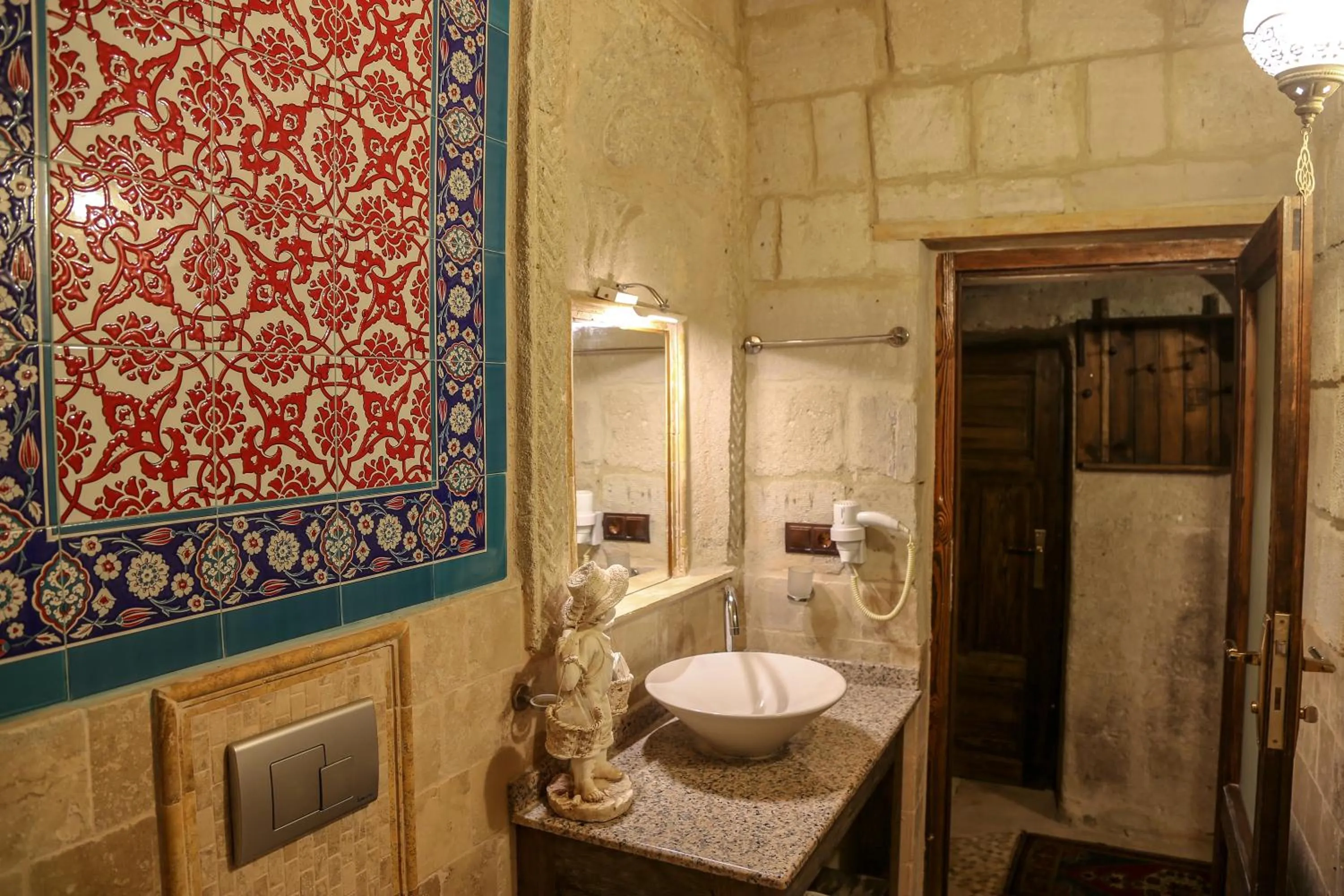 Shower in Goreme Palace Cave Suites