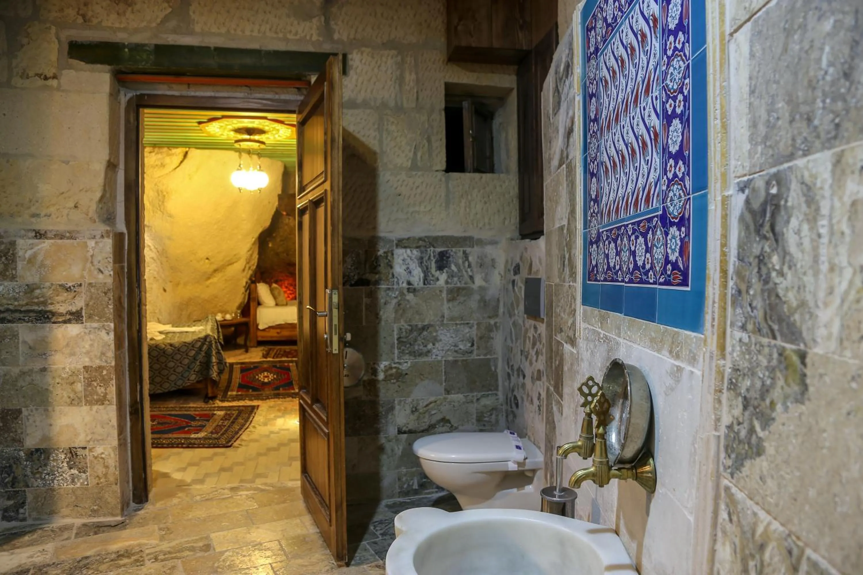 Bathroom in Goreme Palace Cave Suites
