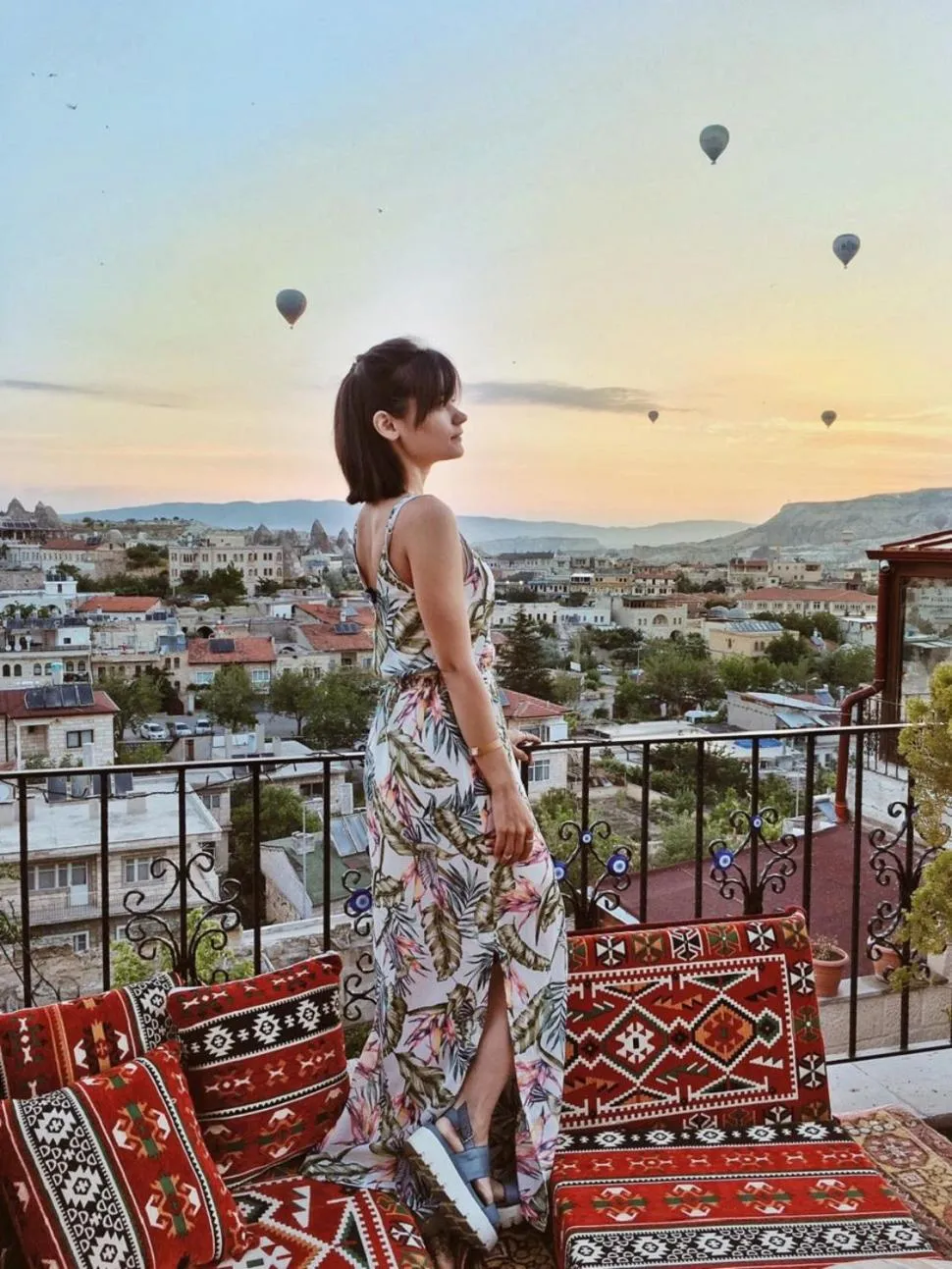 Balcony/Terrace in Goreme Palace Cave Suites