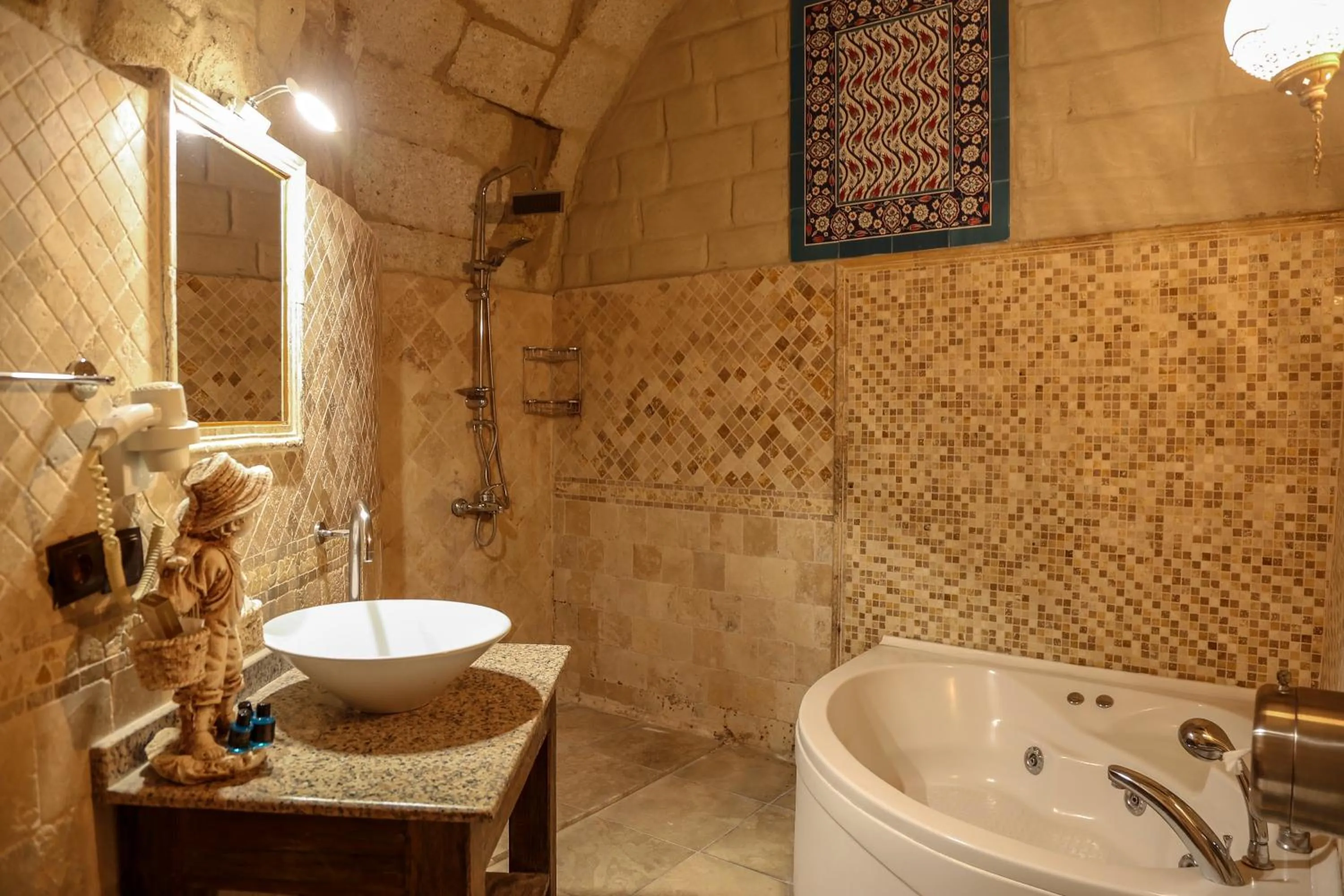 Bathroom in Goreme Palace Cave Suites