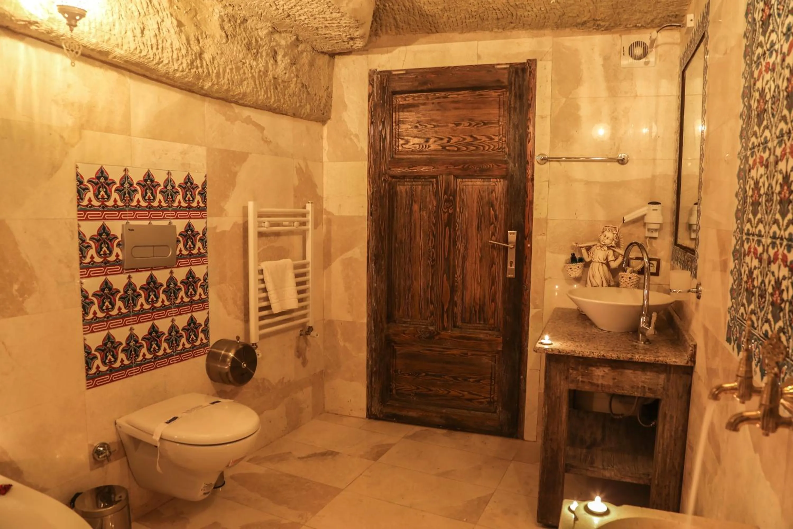 Bathroom in Goreme Palace Cave Suites