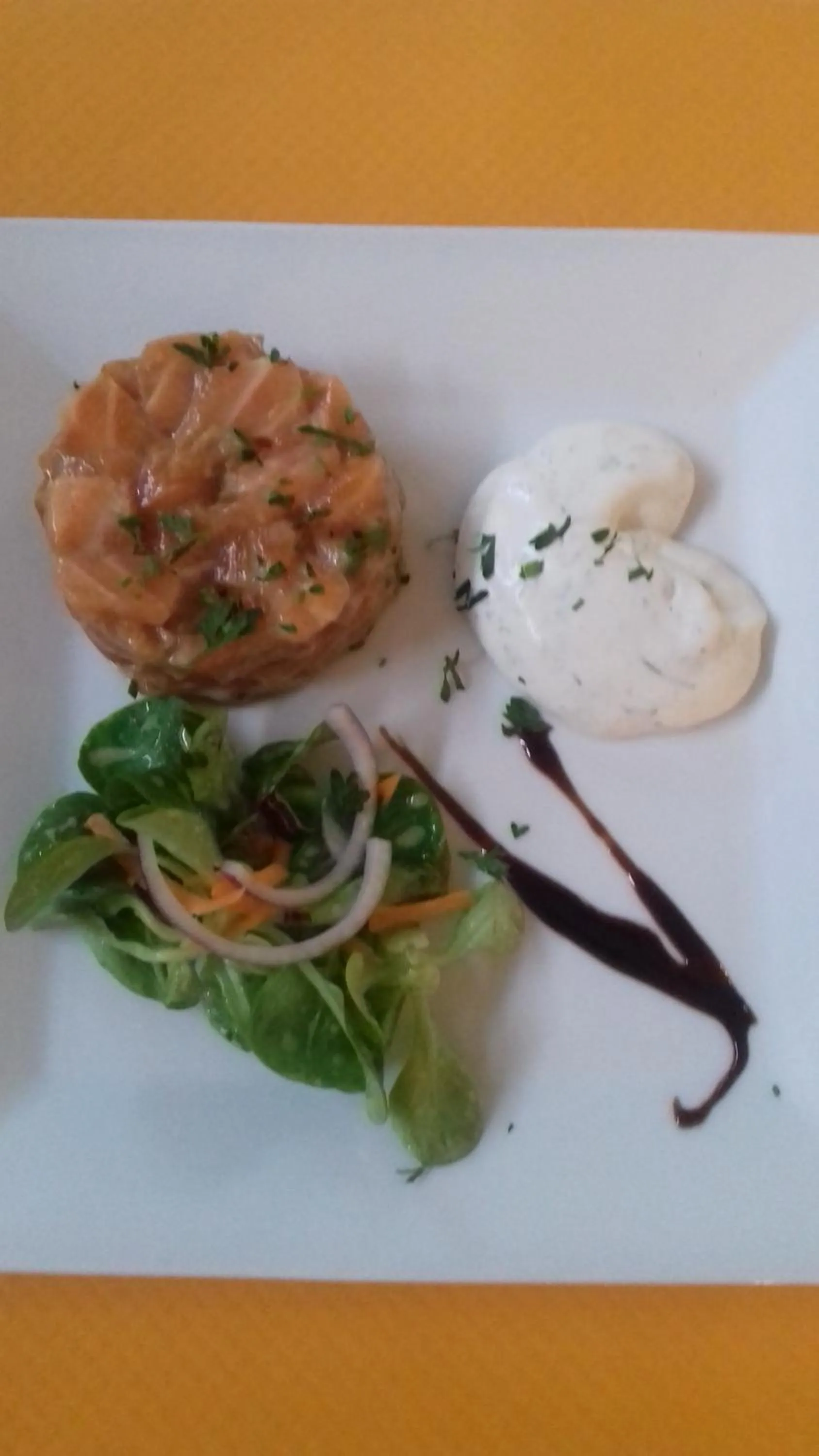 Dinner in Hôtel Restaurant Le Mas De L'Olivier