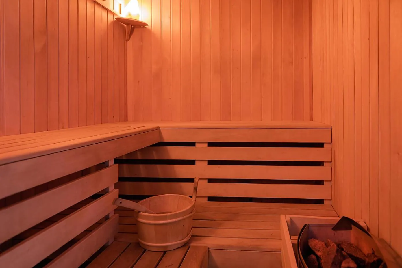 Sauna in Hotel Szymbark