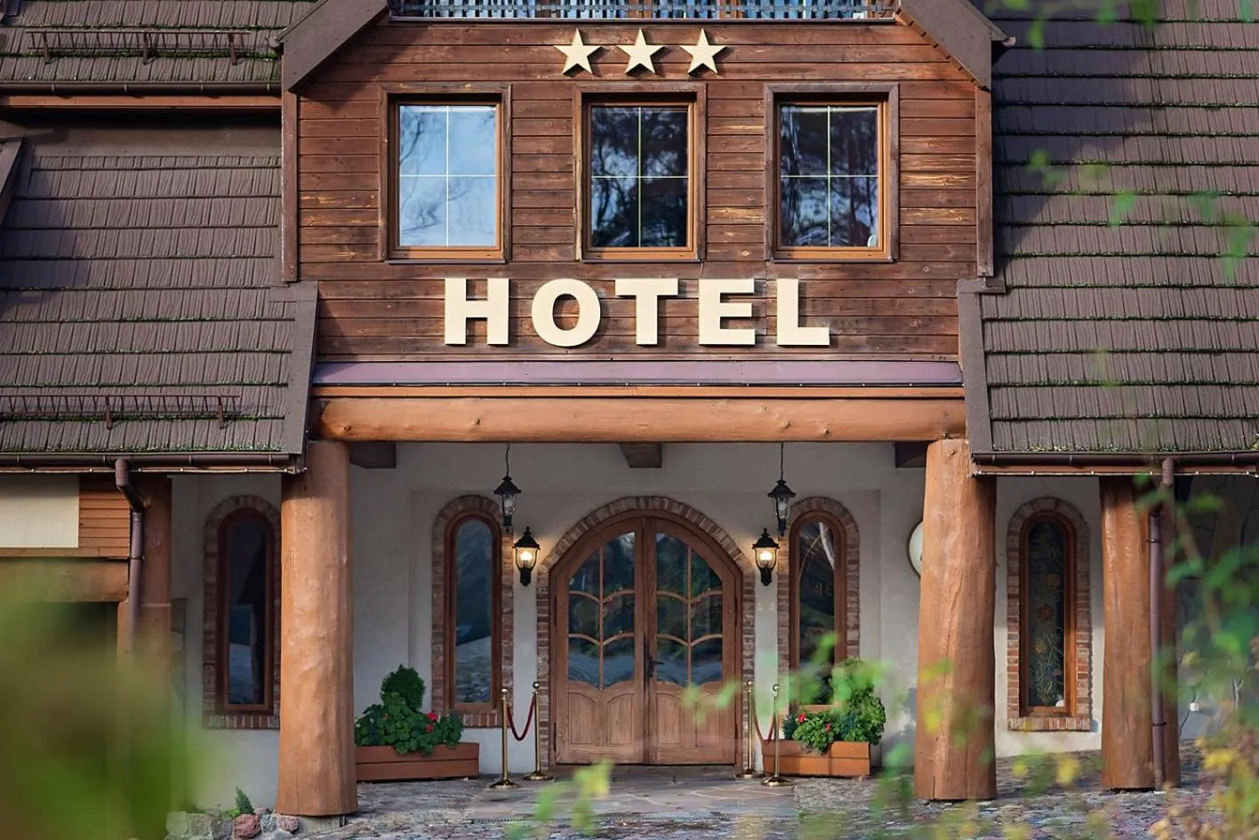 Property building in Hotel Szymbark