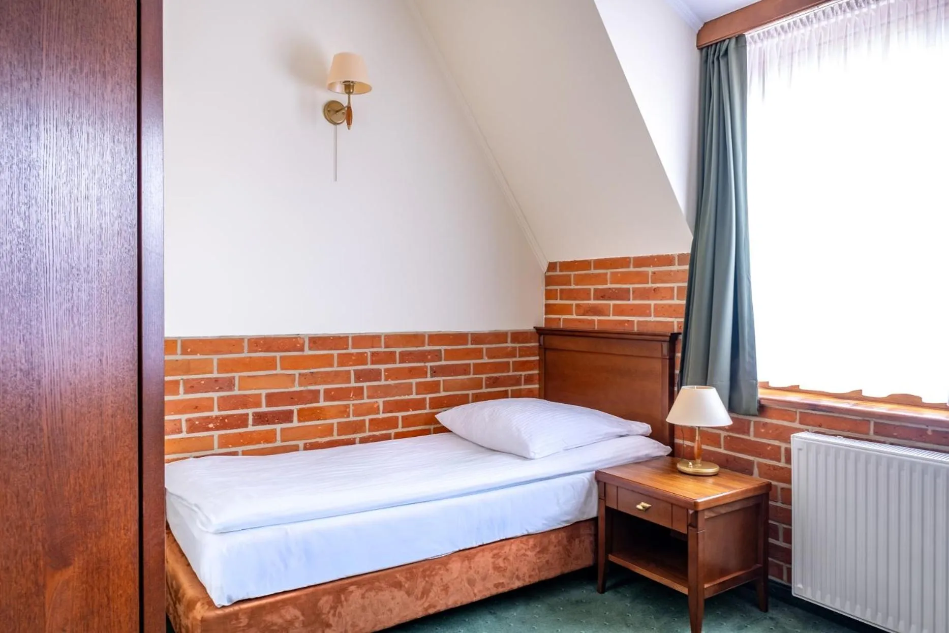 Bed in Hotel Szymbark